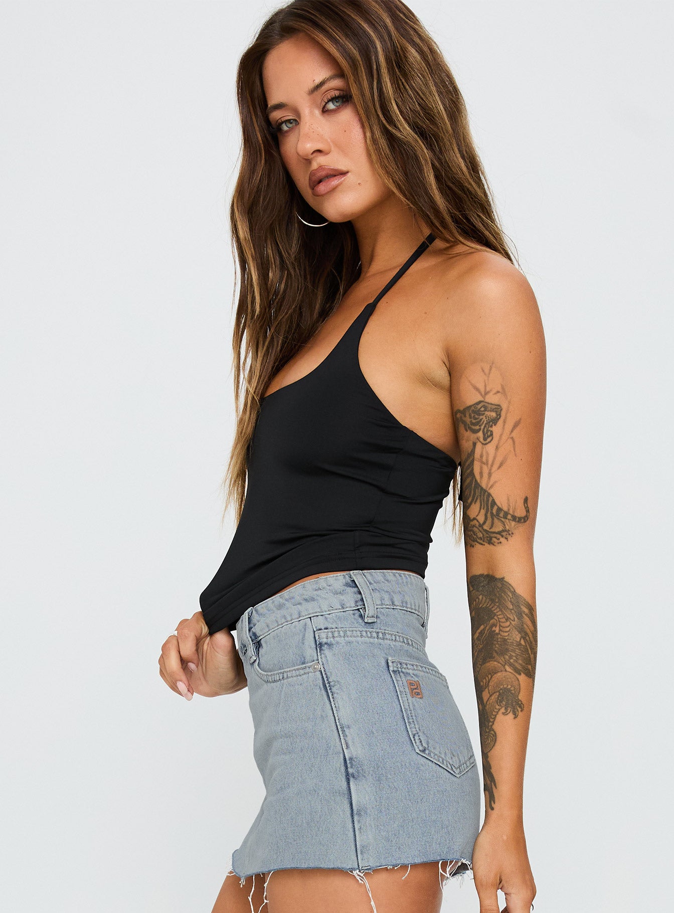 Ezekiel Nylon Top Black - Image 4