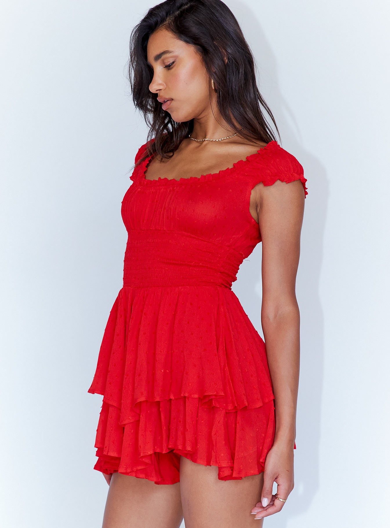 The Love Galore Romper Red - Image 4