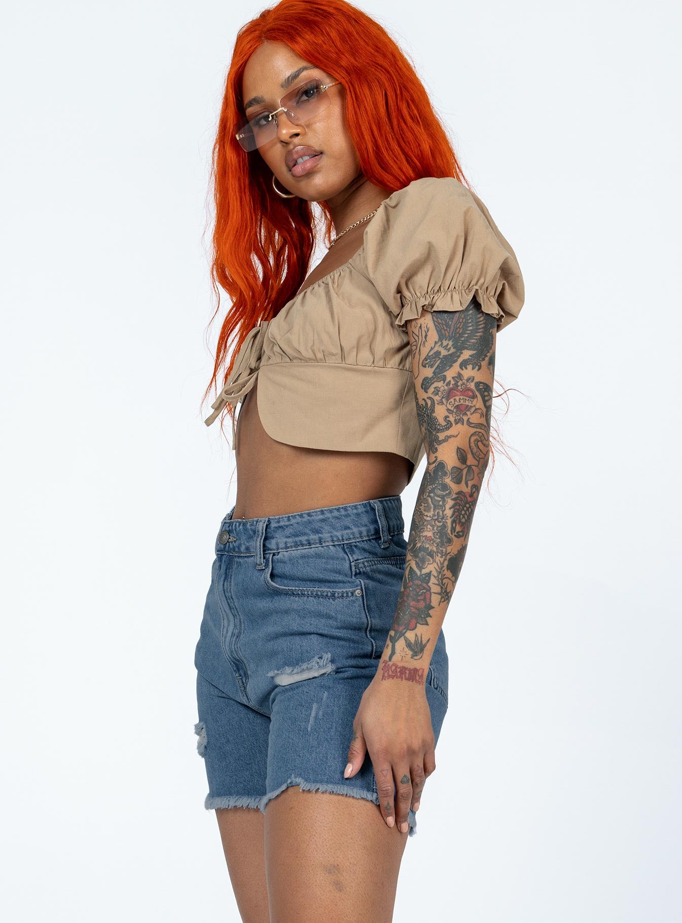 Huntley Denim Shorts - Image 3