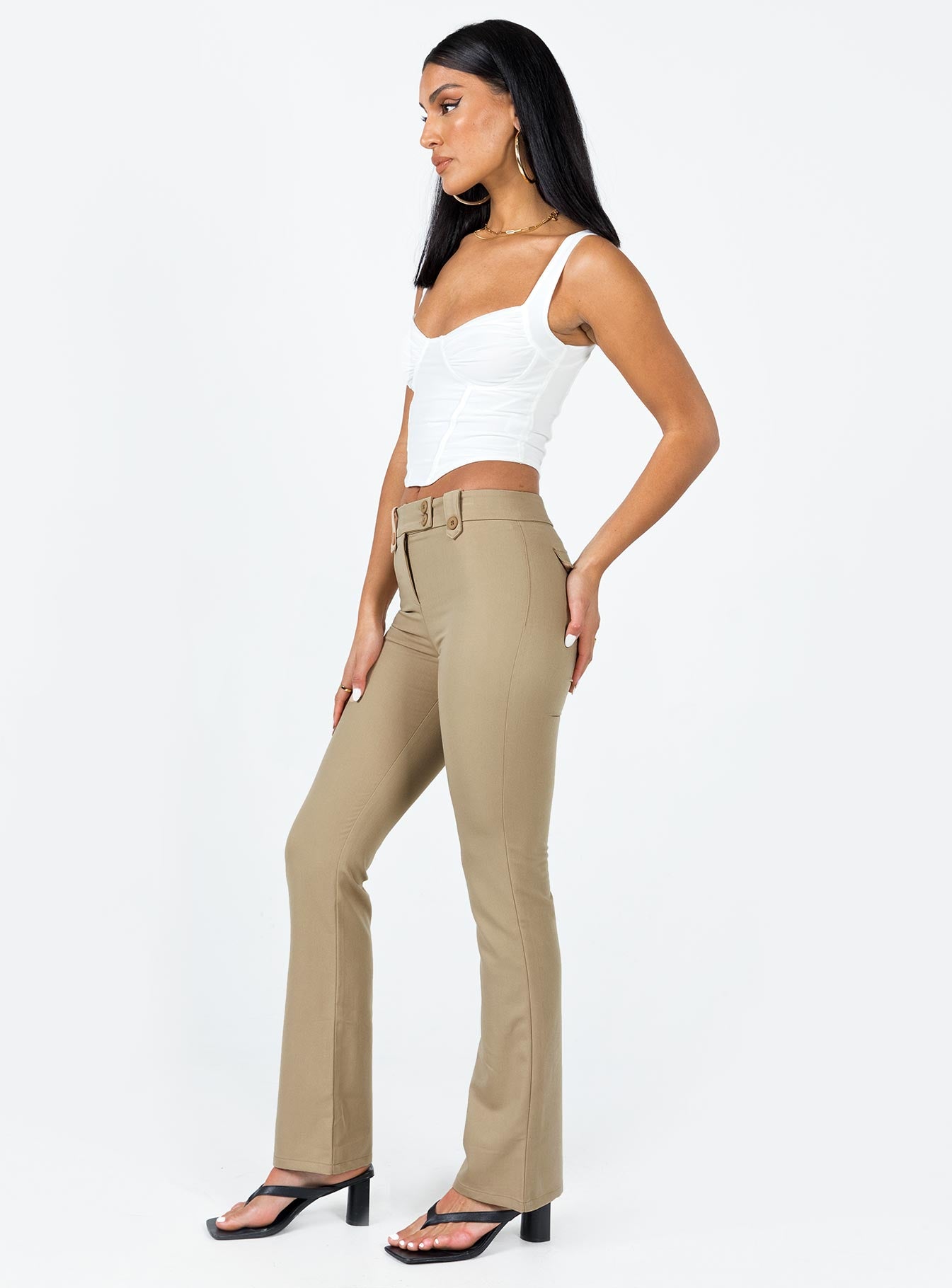 Veronika Pants Beige - Image 4