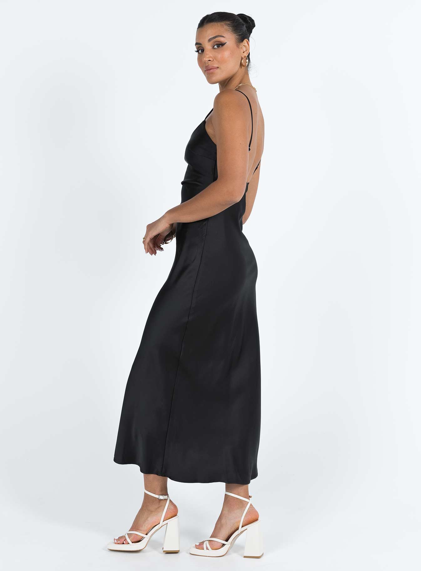 Kalesi Maxi Dress Black - Image 4