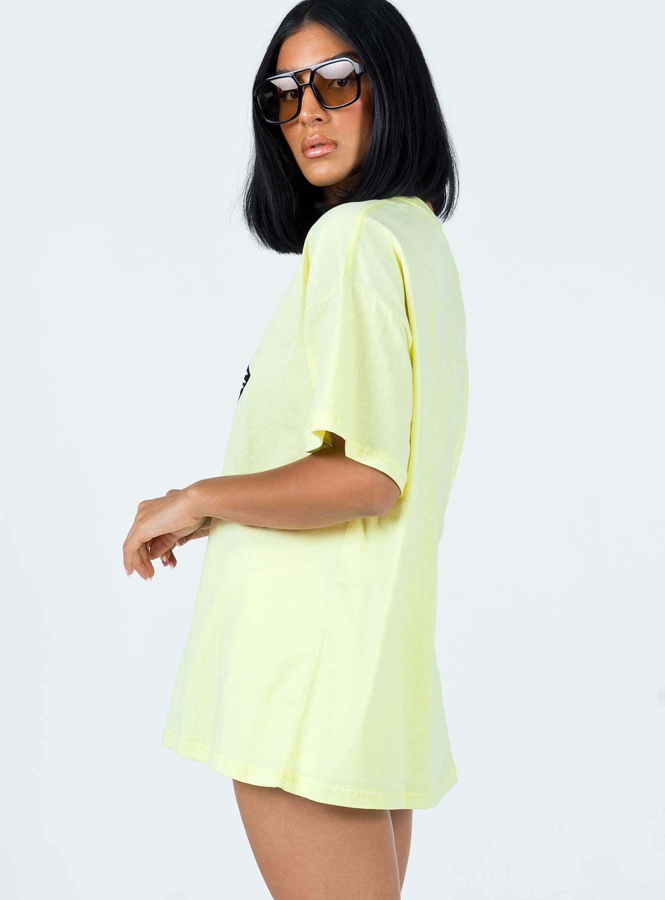 The Rolling Stones Start Me Up Oversized Tee Green - Image 4