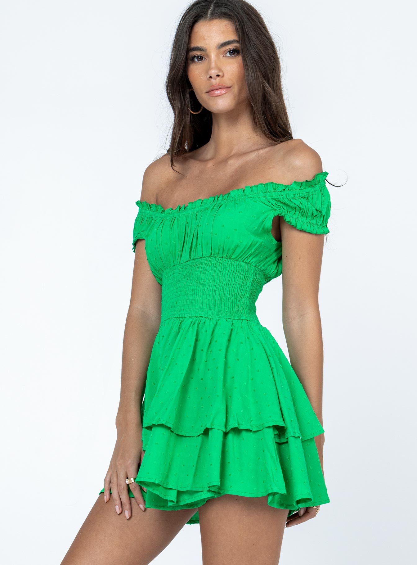The Love Galore Romper Bright Green - Image 4