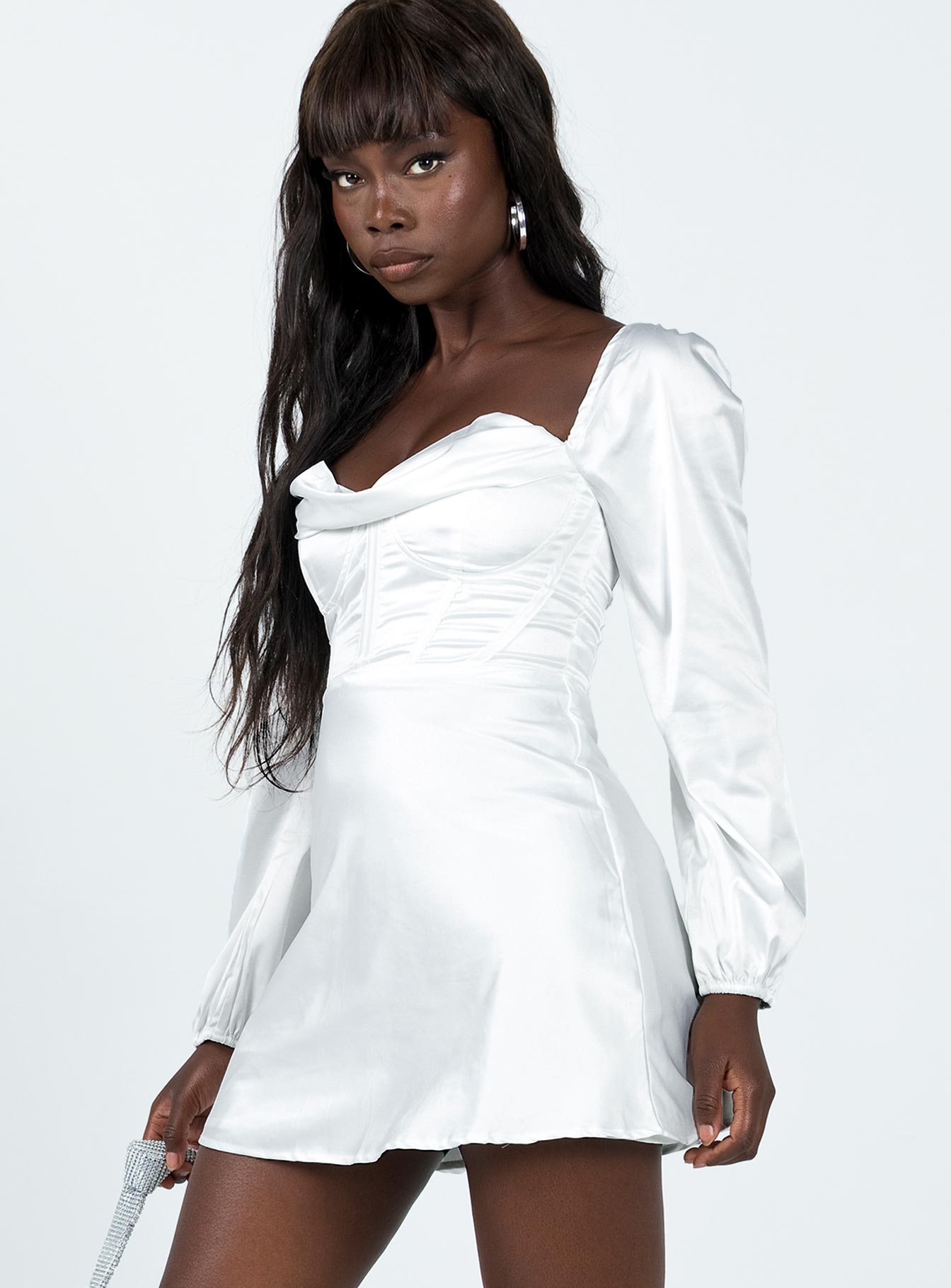 Spotlight Long Sleeve Mini Dress - Image 4