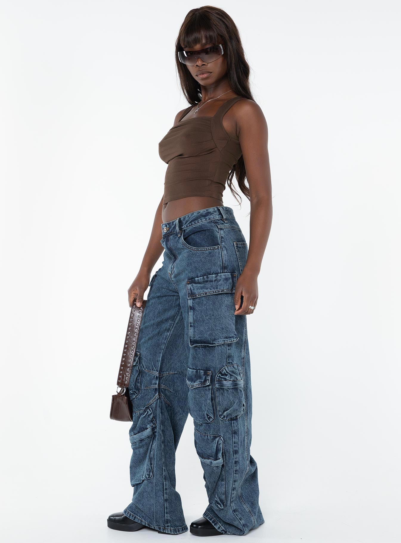Smokeshow Jeans Blue Denim - Image 6