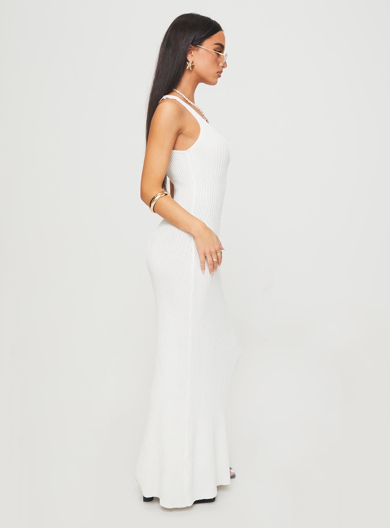 Spirited Maxi Dress White - Image 4