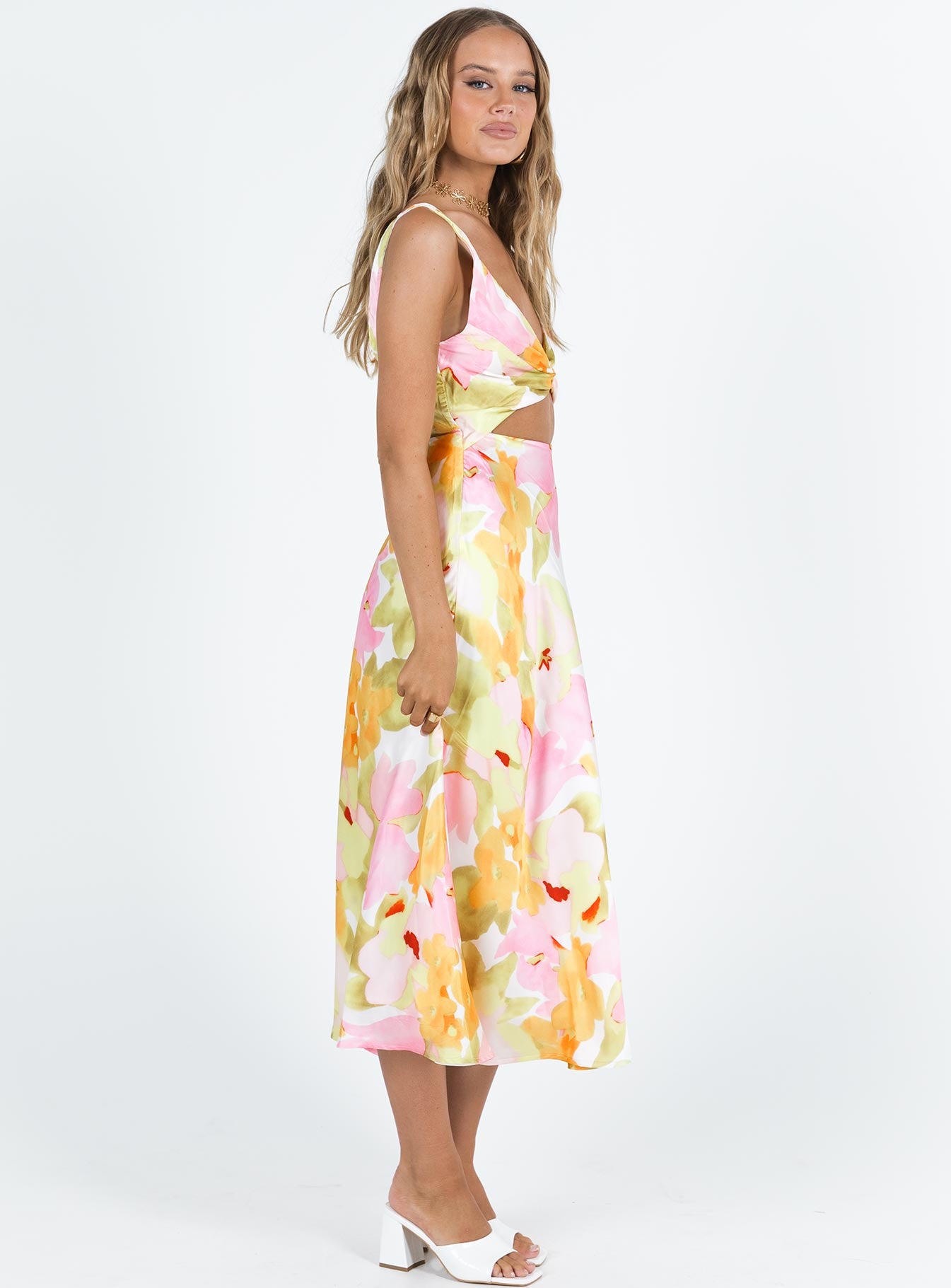 Talbery Midi Dress Multi - Image 4