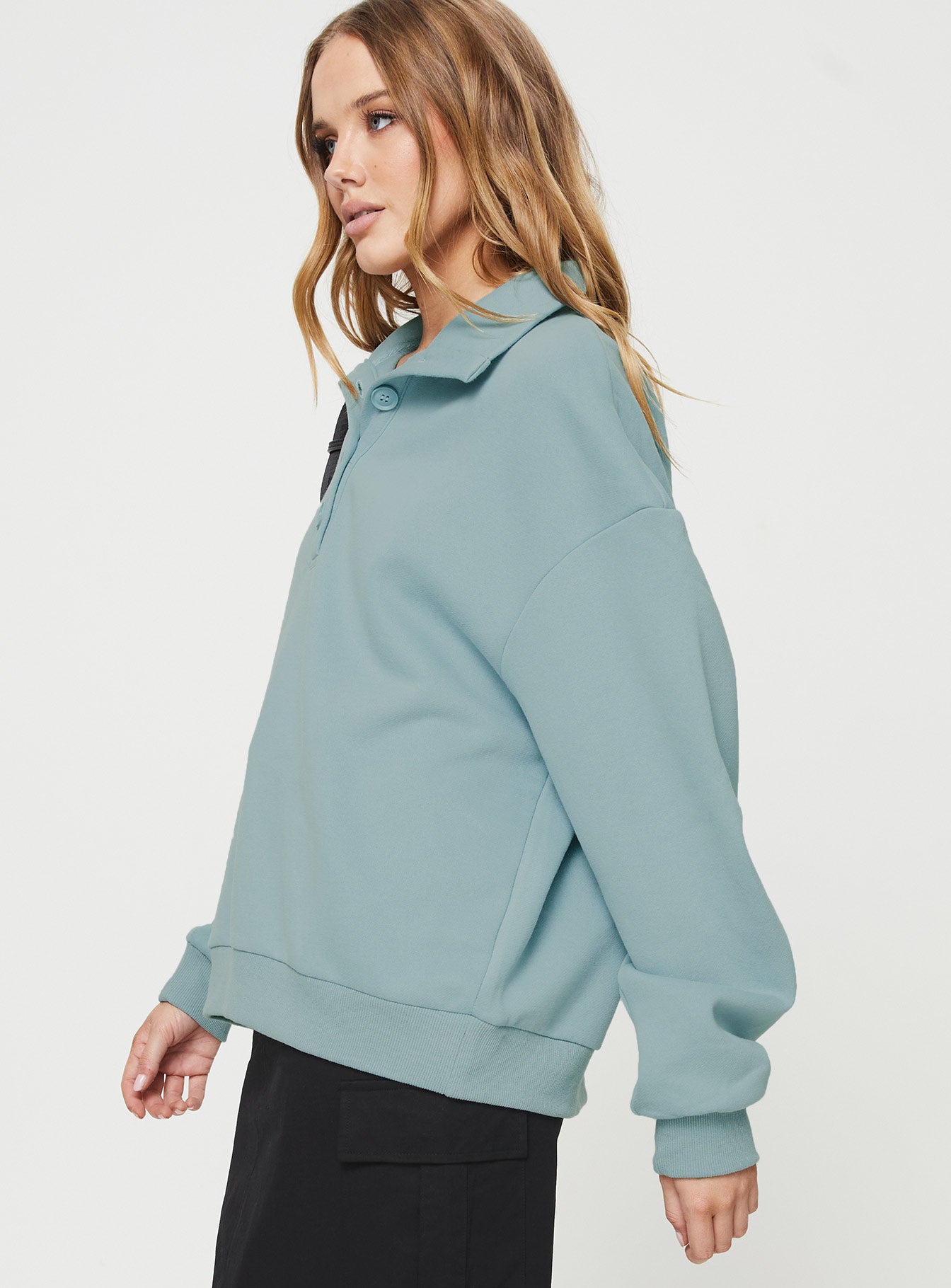 Alker Sweater Blue - Image 4