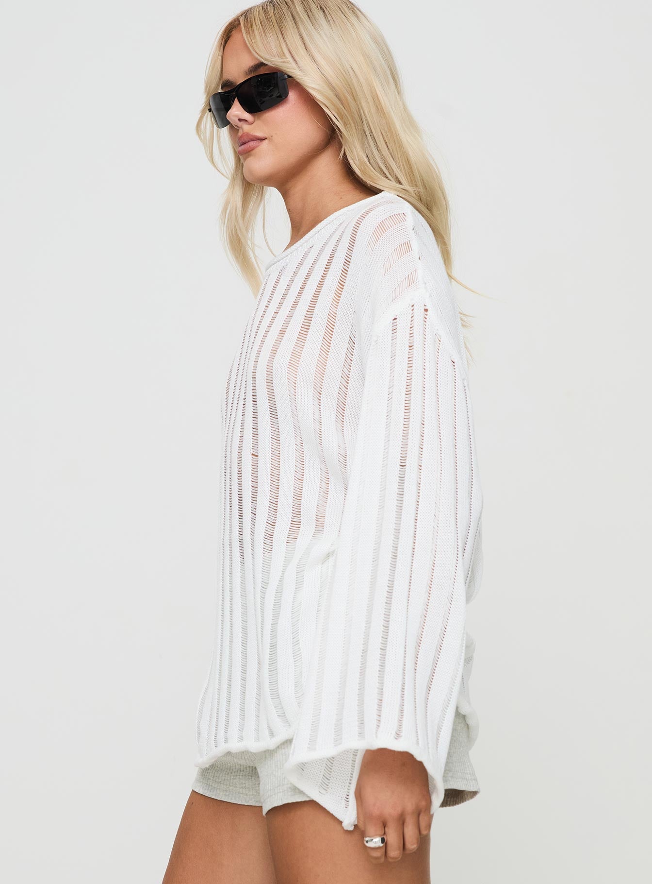Ambra Sweater White - Image 4