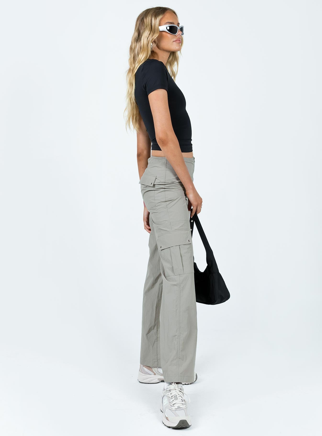 Roy Parachute Pants Grey - Image 4