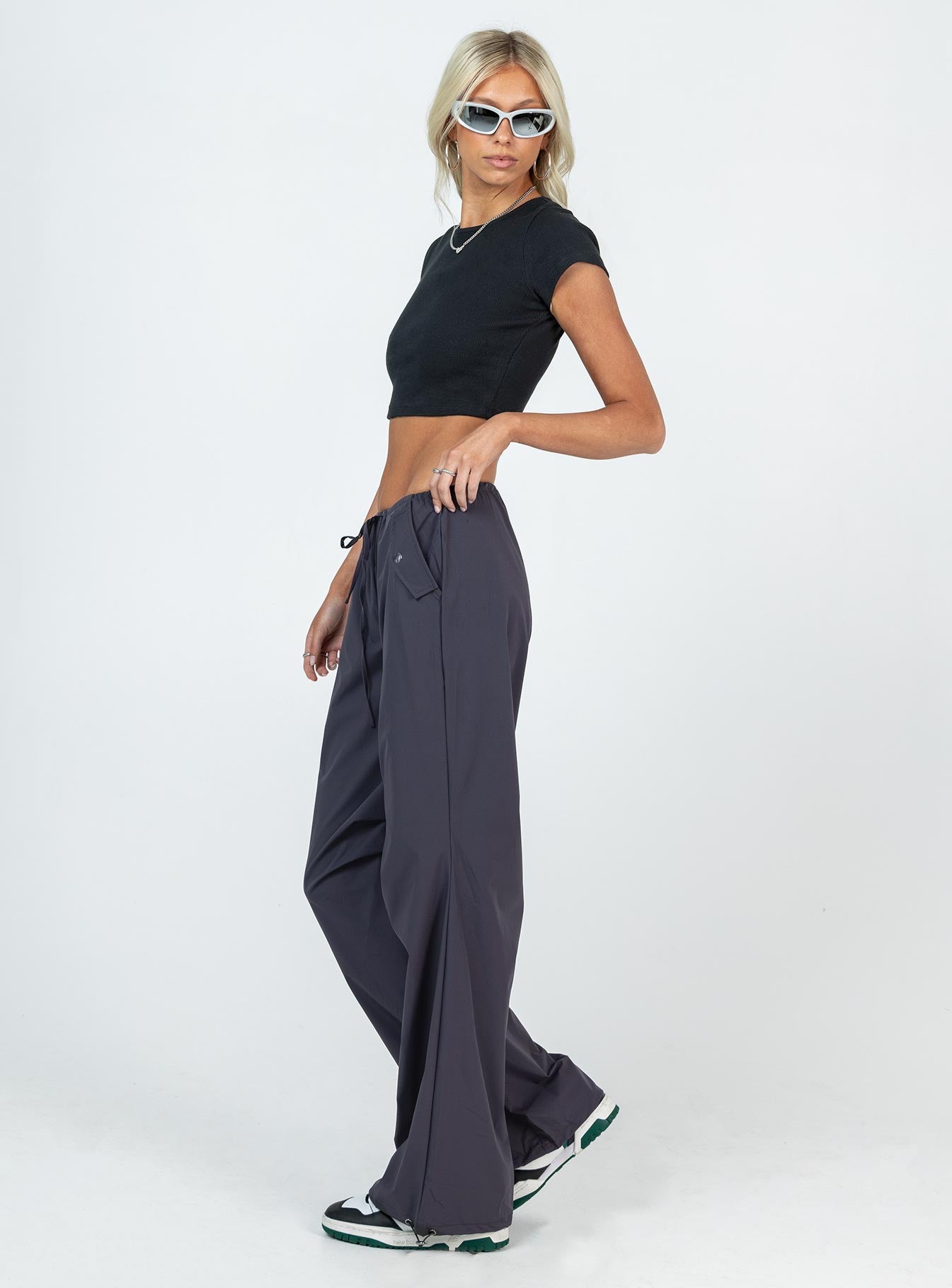 Snow Parachute Pants Slate Tall - Image 4