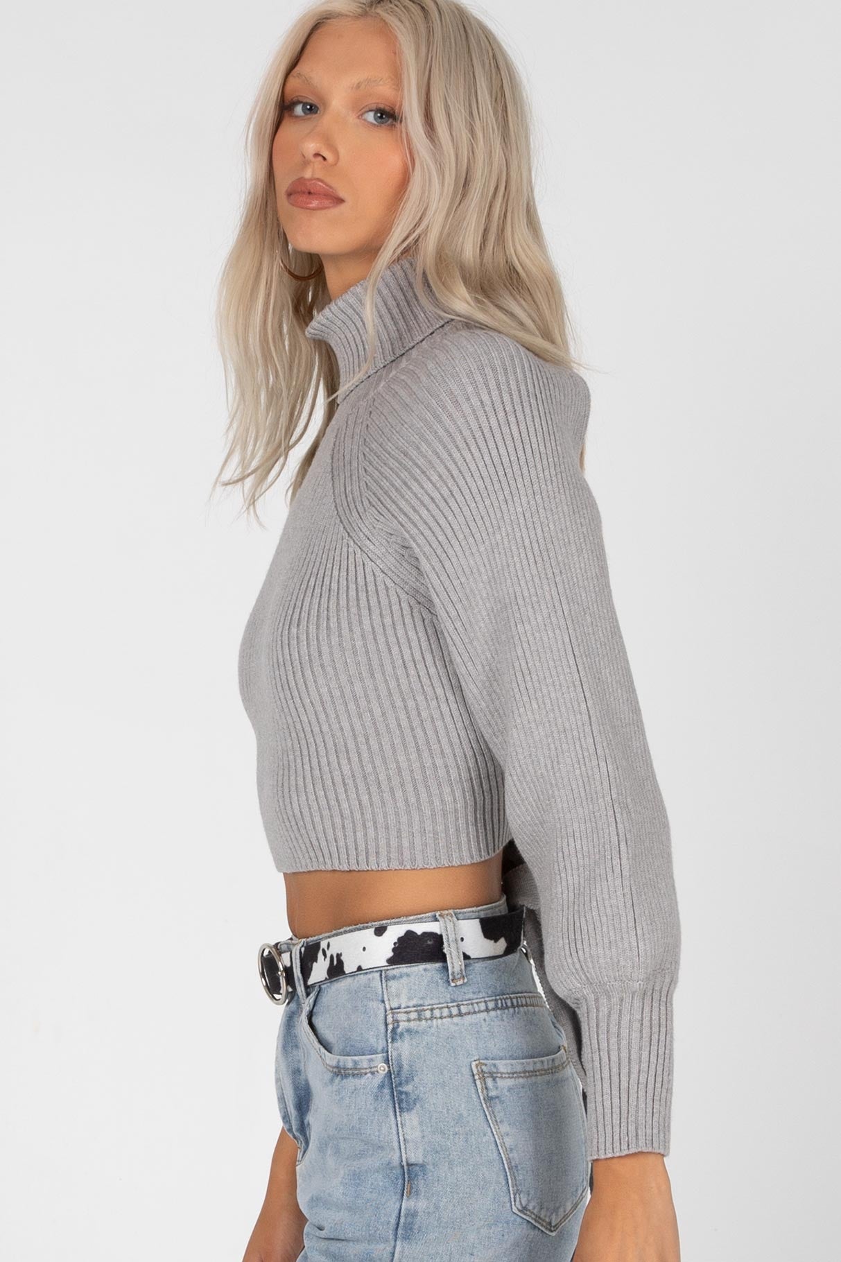 Bernadette Sweater Grey - Image 4