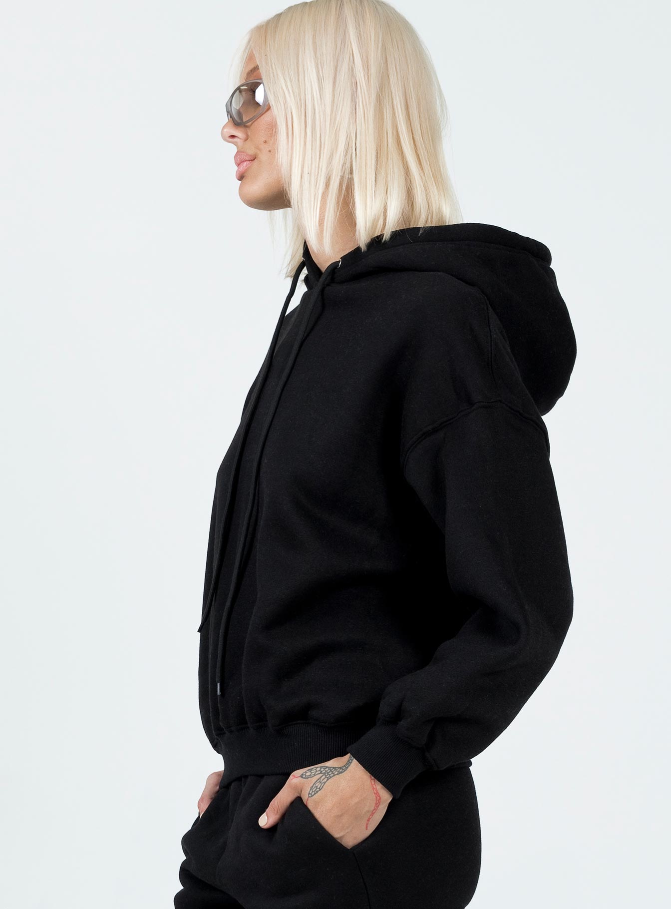 Lilly Butterfly Hoodie Black - Image 4