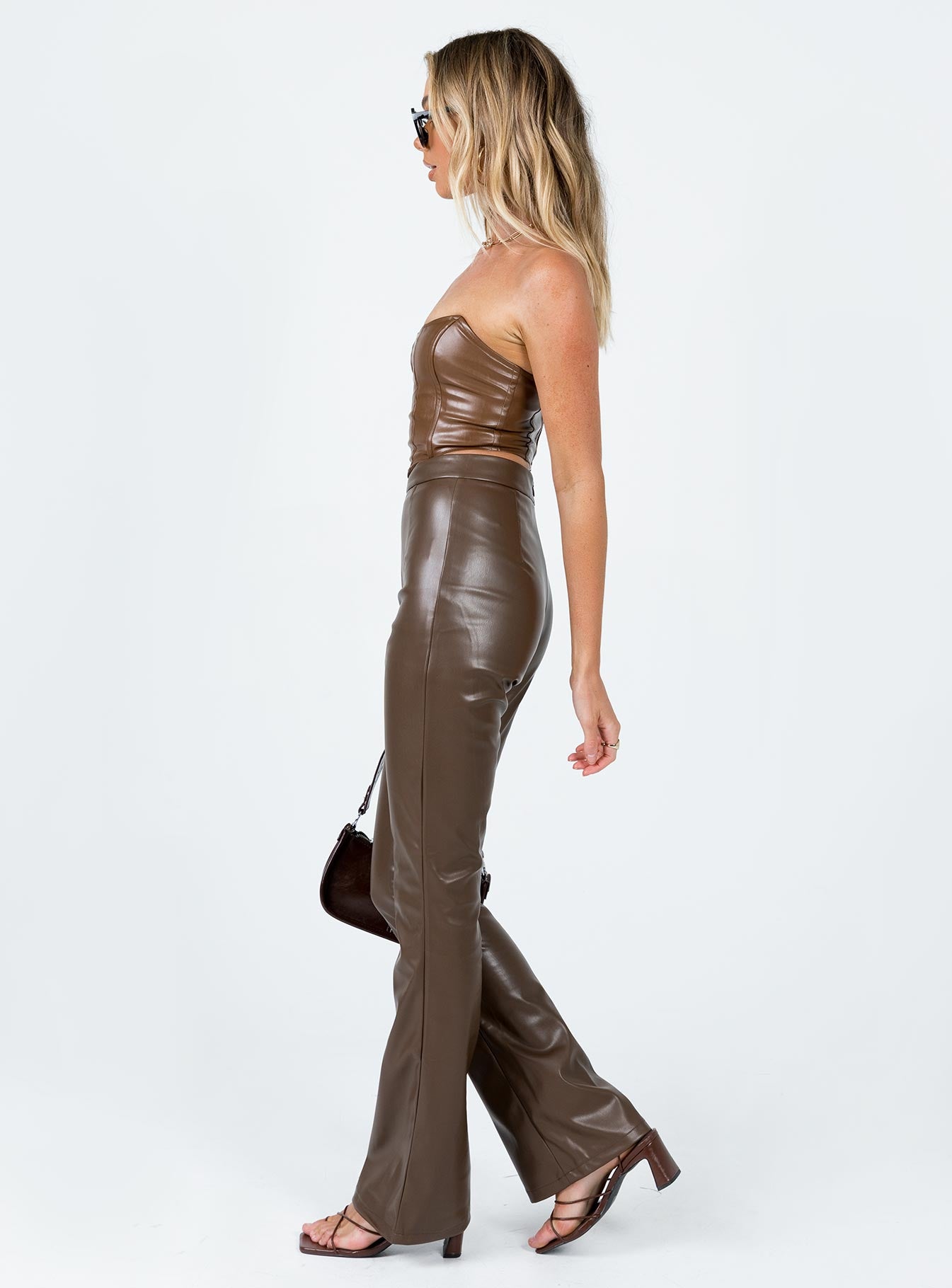 Vivene Pants Brown - Image 3