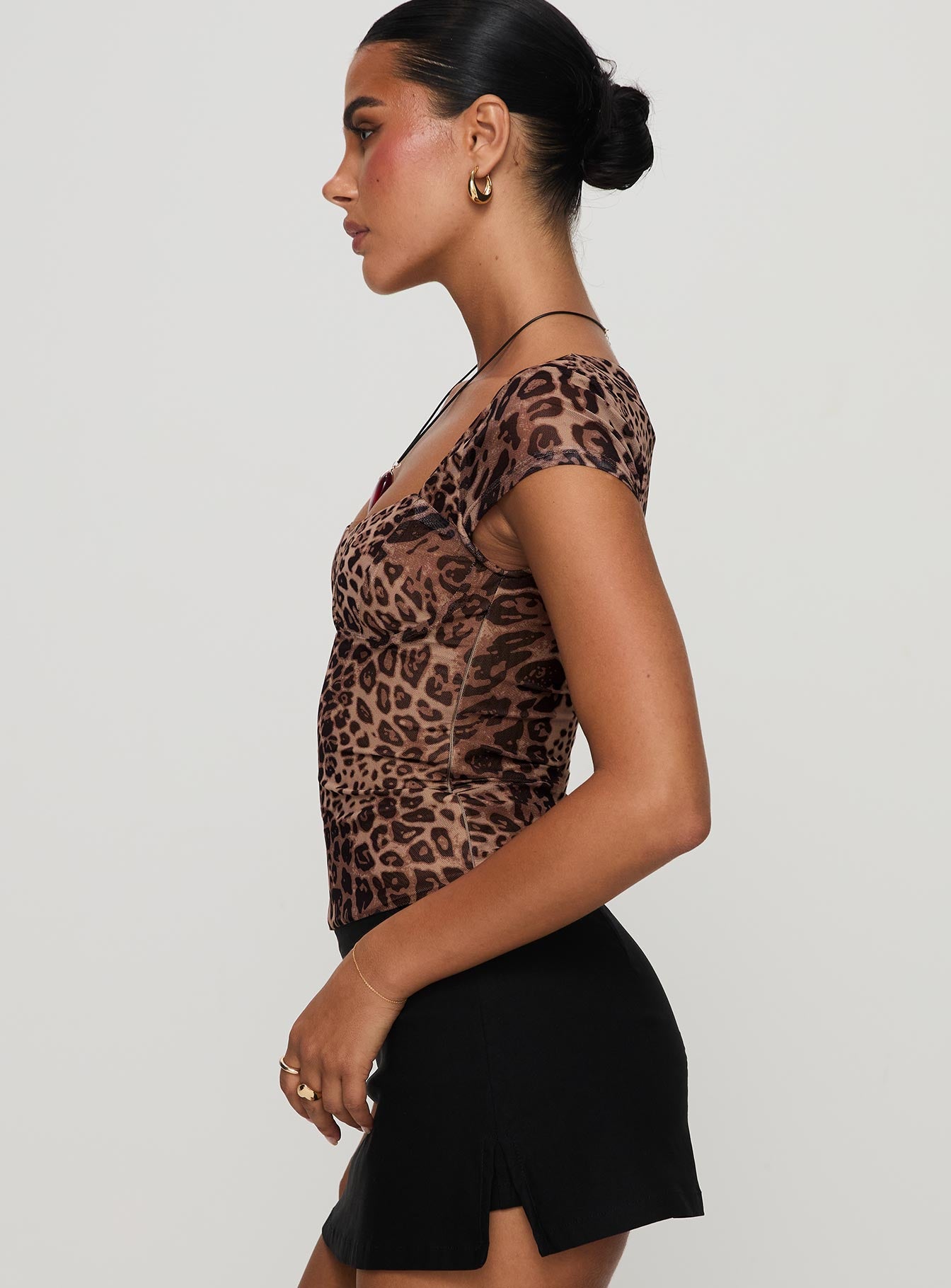 Nerys Top Leopard - Image 3