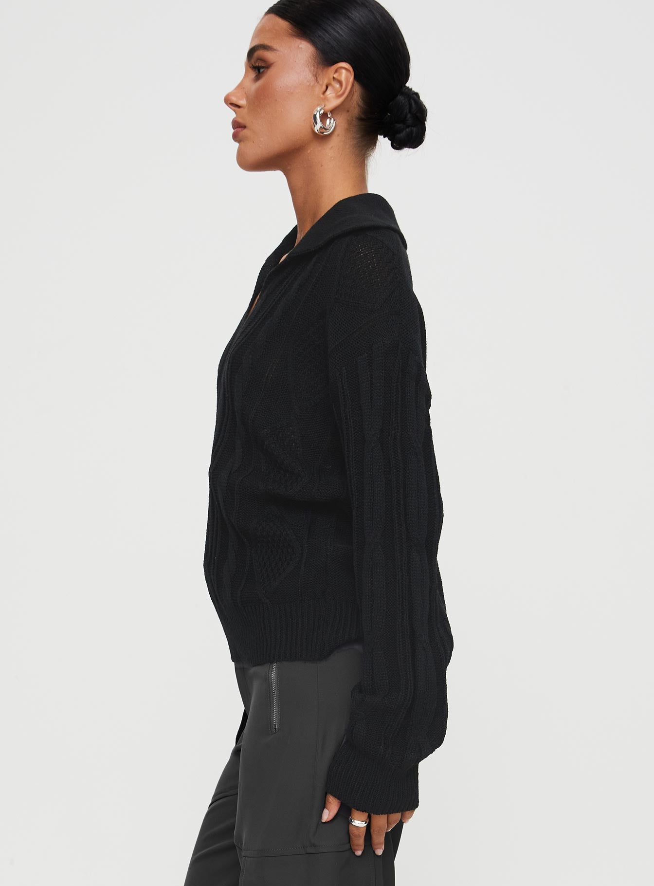 Symons Sweater Black - Image 4