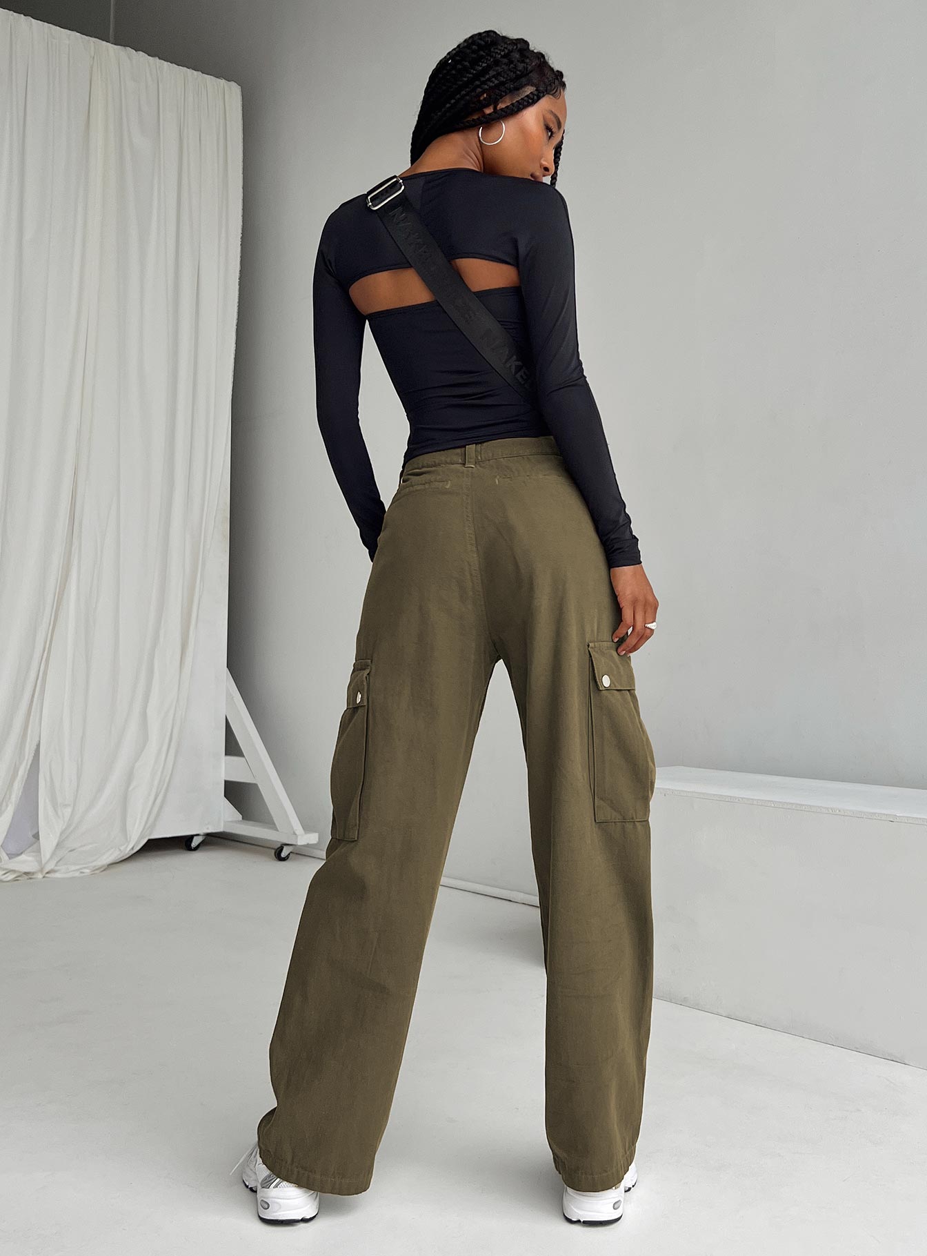 Reservoir Cargo Pants Khaki - Image 3