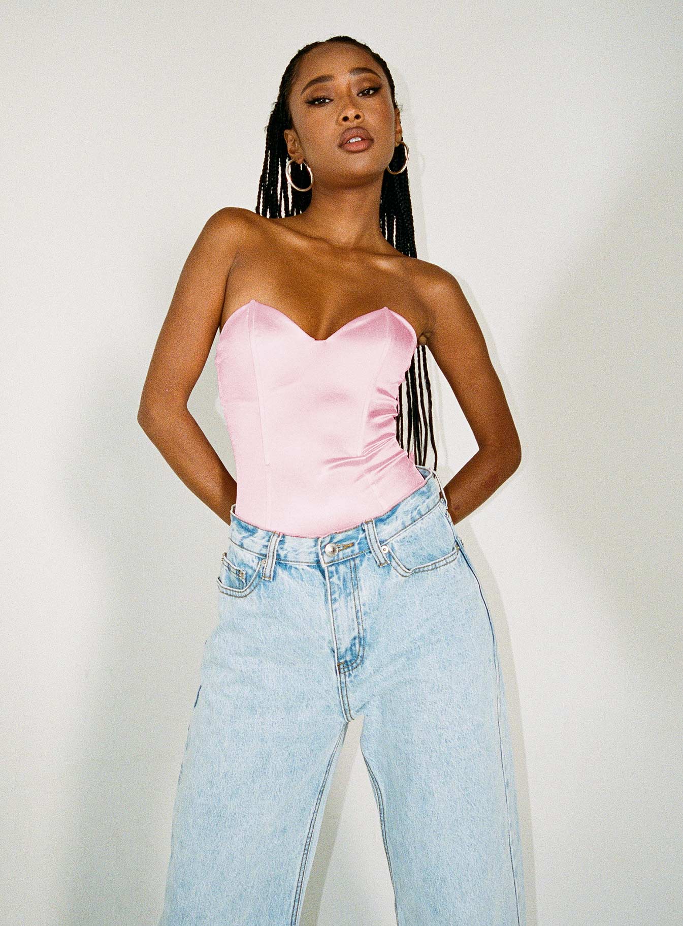 Huttley Bodysuit Pink - Image 4