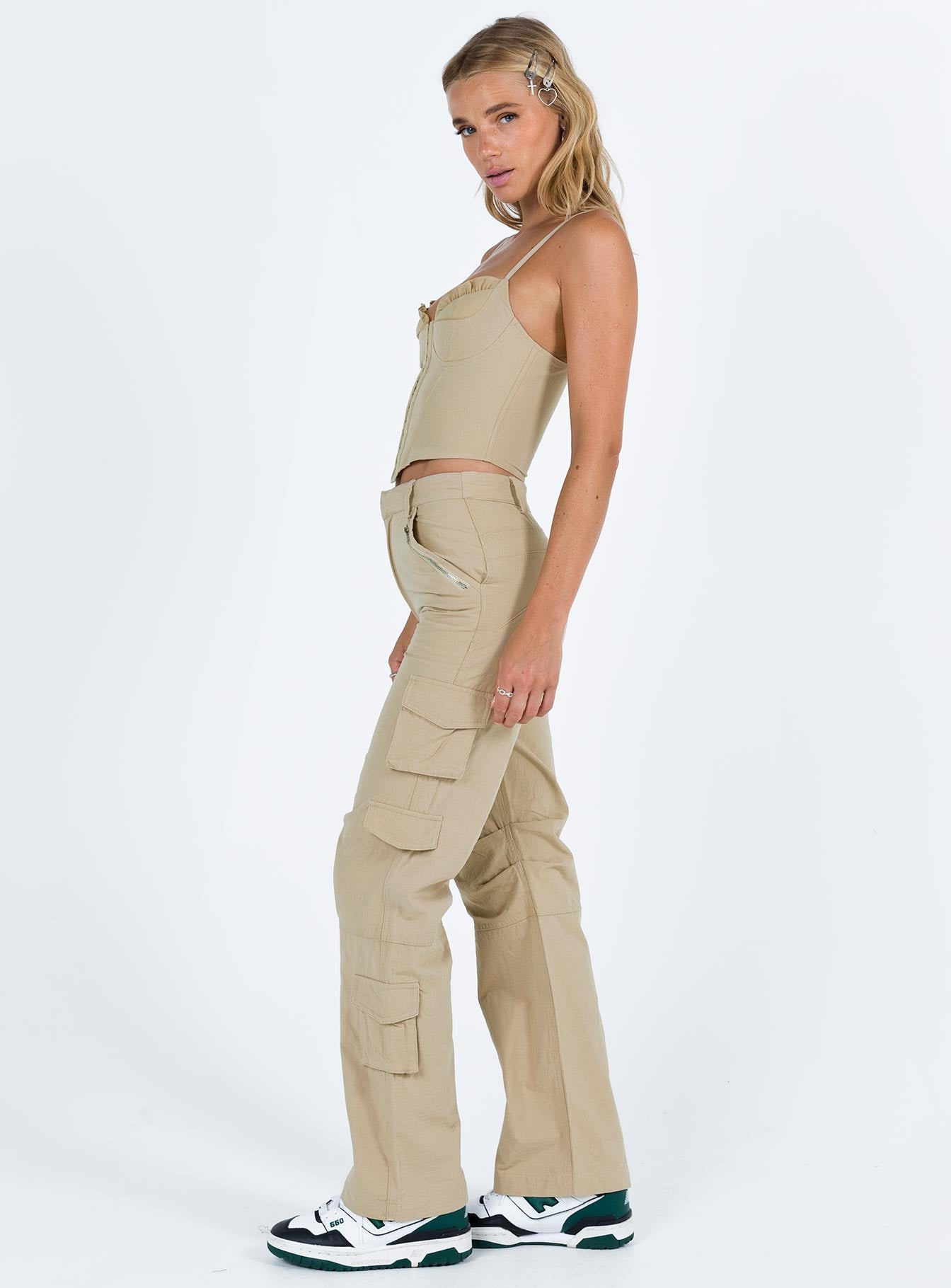 Libbie Pants Taupe - Image 4