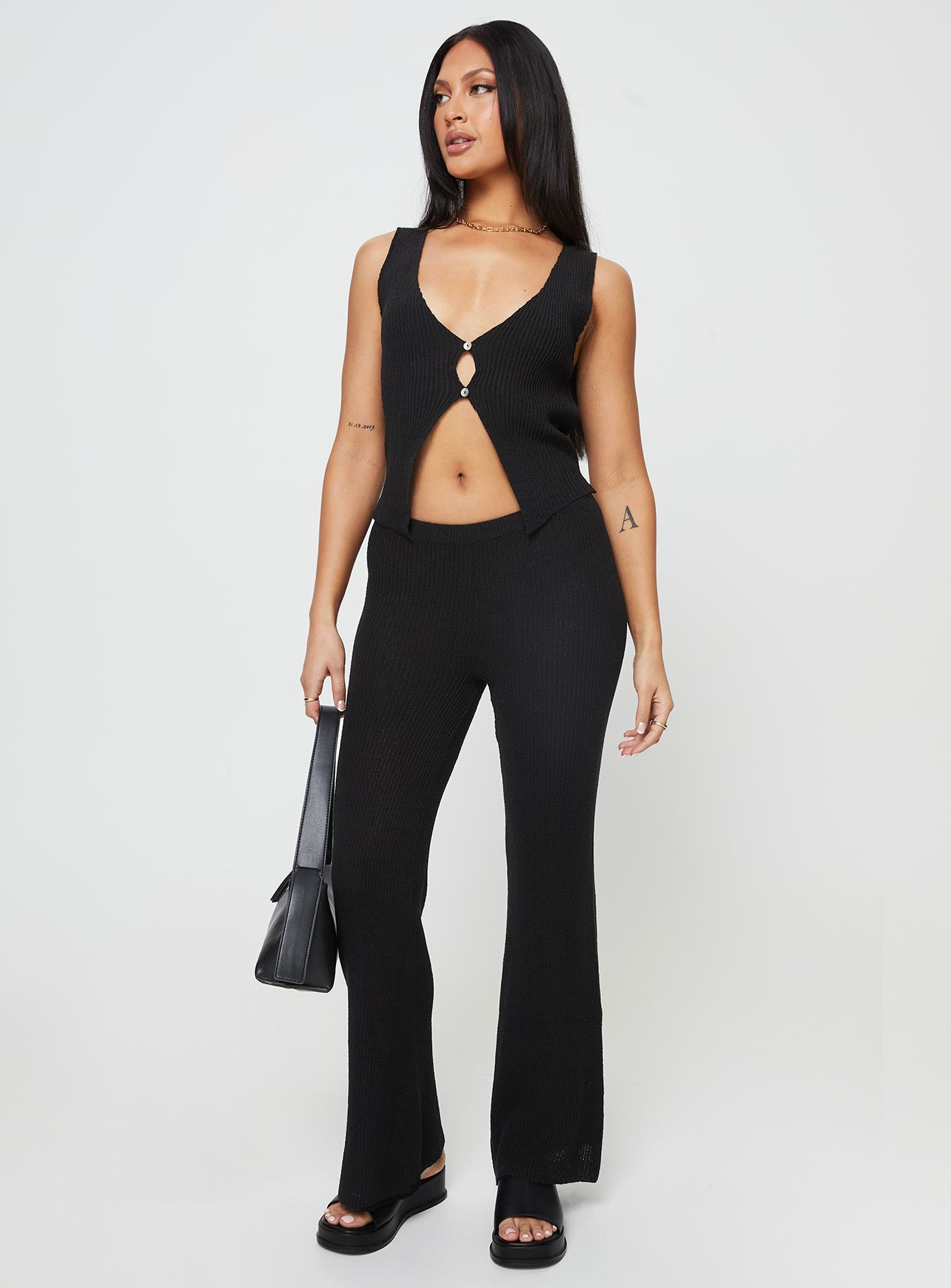 Jardine Knit Set Black - Image 4