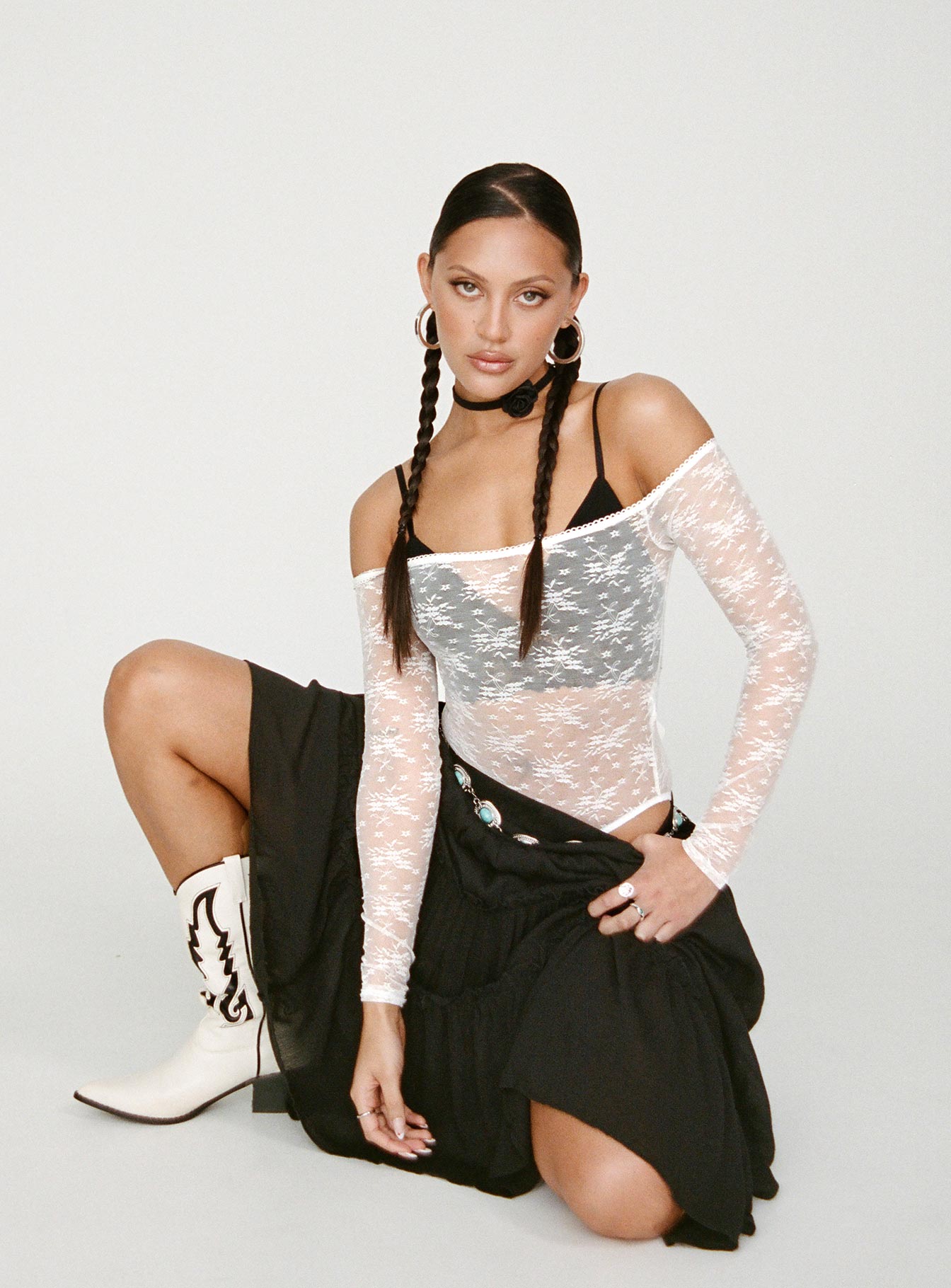 Mademoiselle Bodysuit White - Image 3