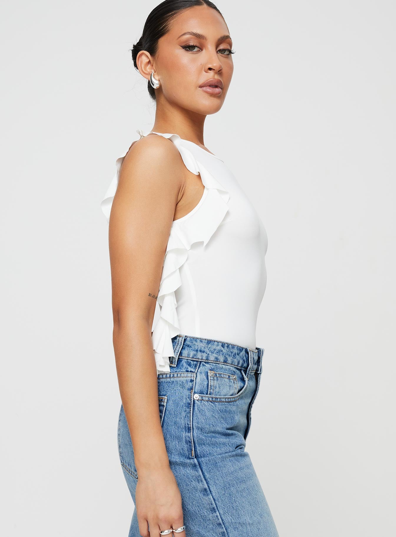 Lavina Bodysuit White - Image 4