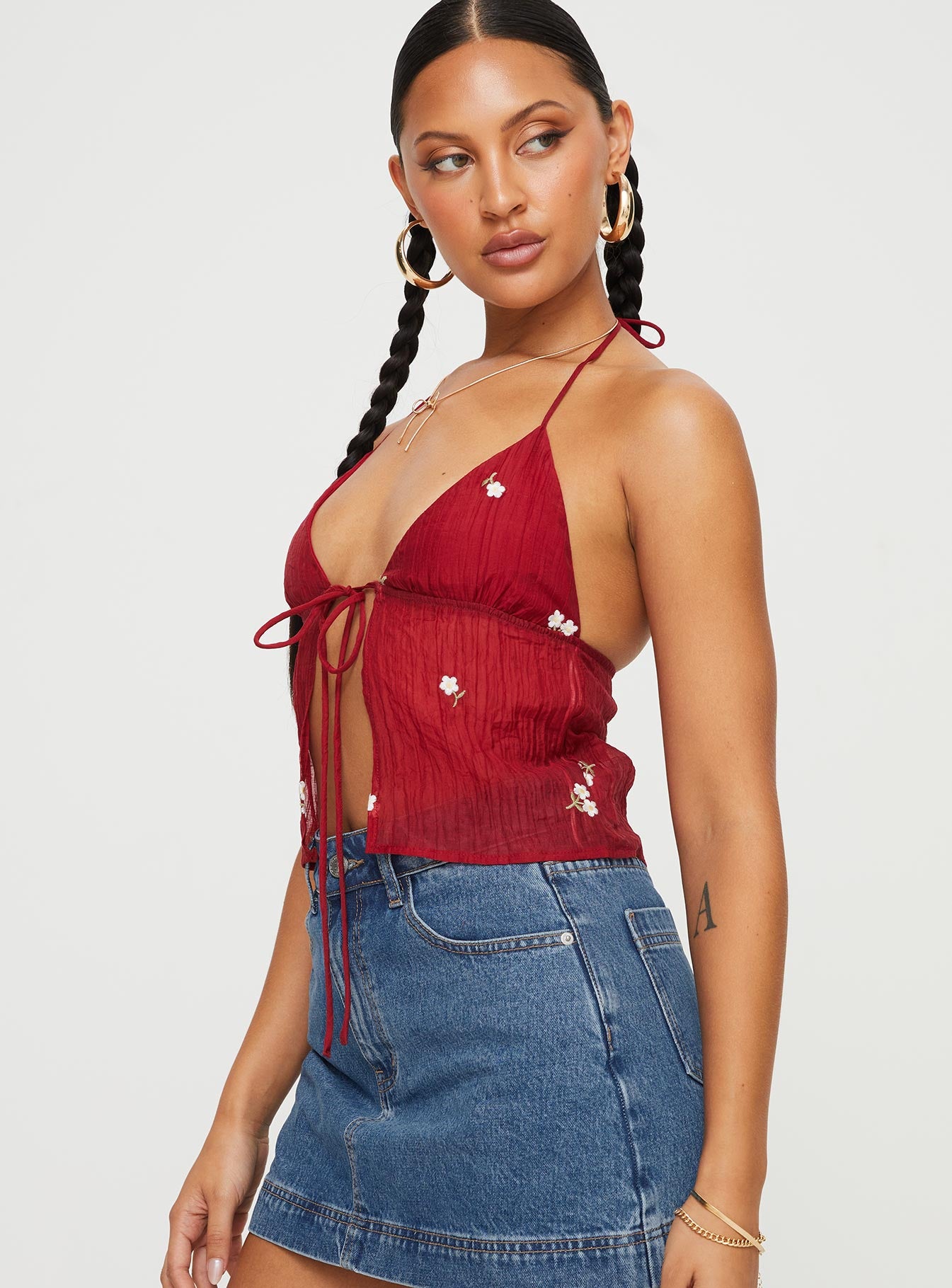 Chantria Top Red - Image 4