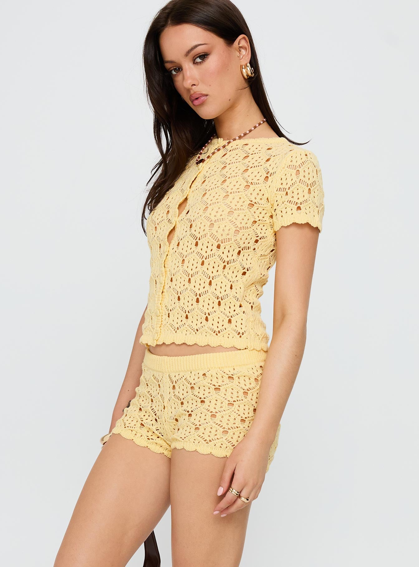 Sun Still Shines Crochet Set Yellow - Image 4