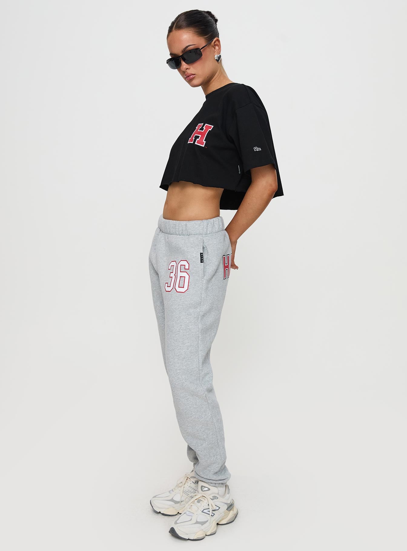 Harvard Sweatpants Grey - Image 4