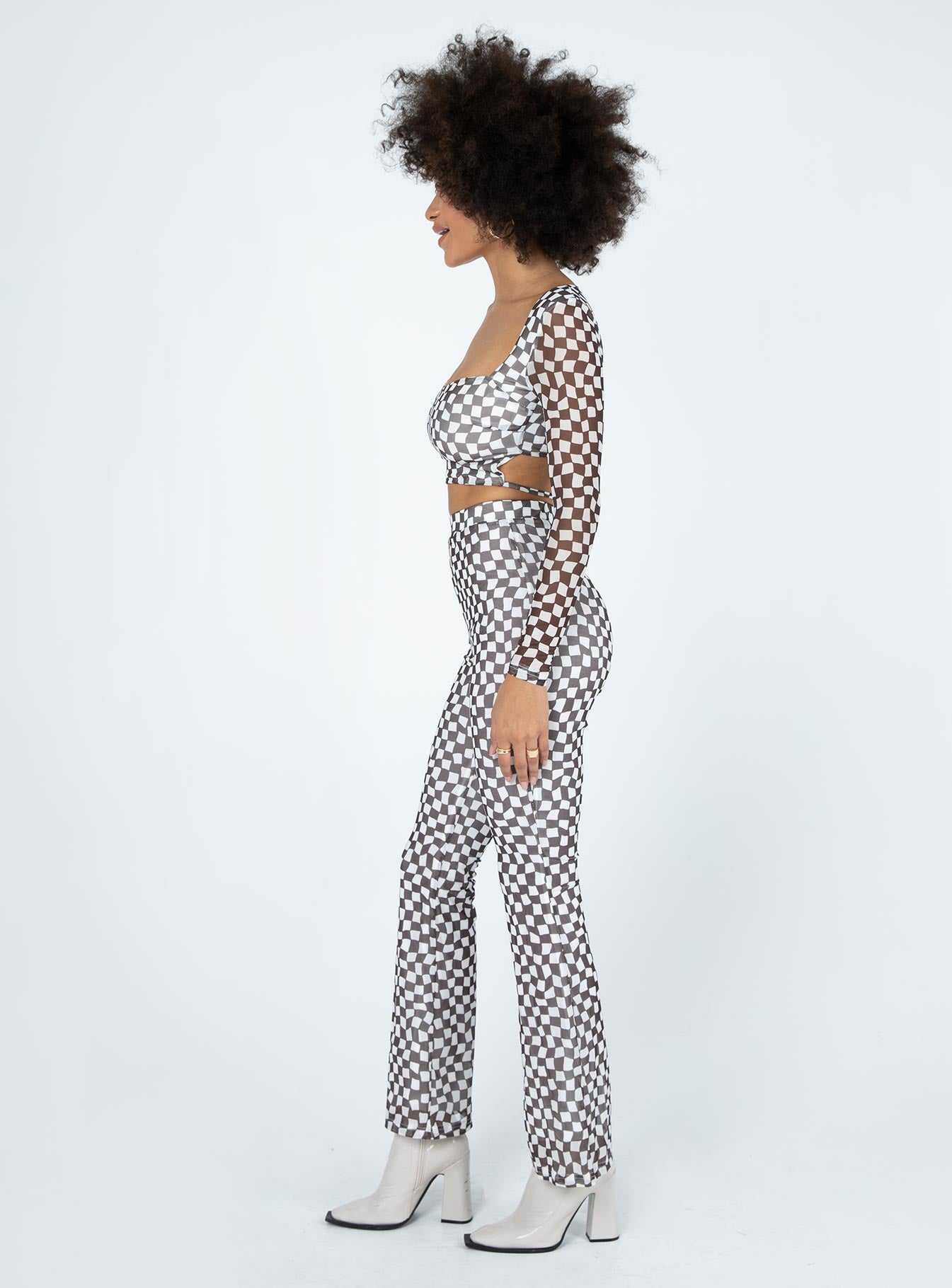 Gia Set Brown / White - Image 4