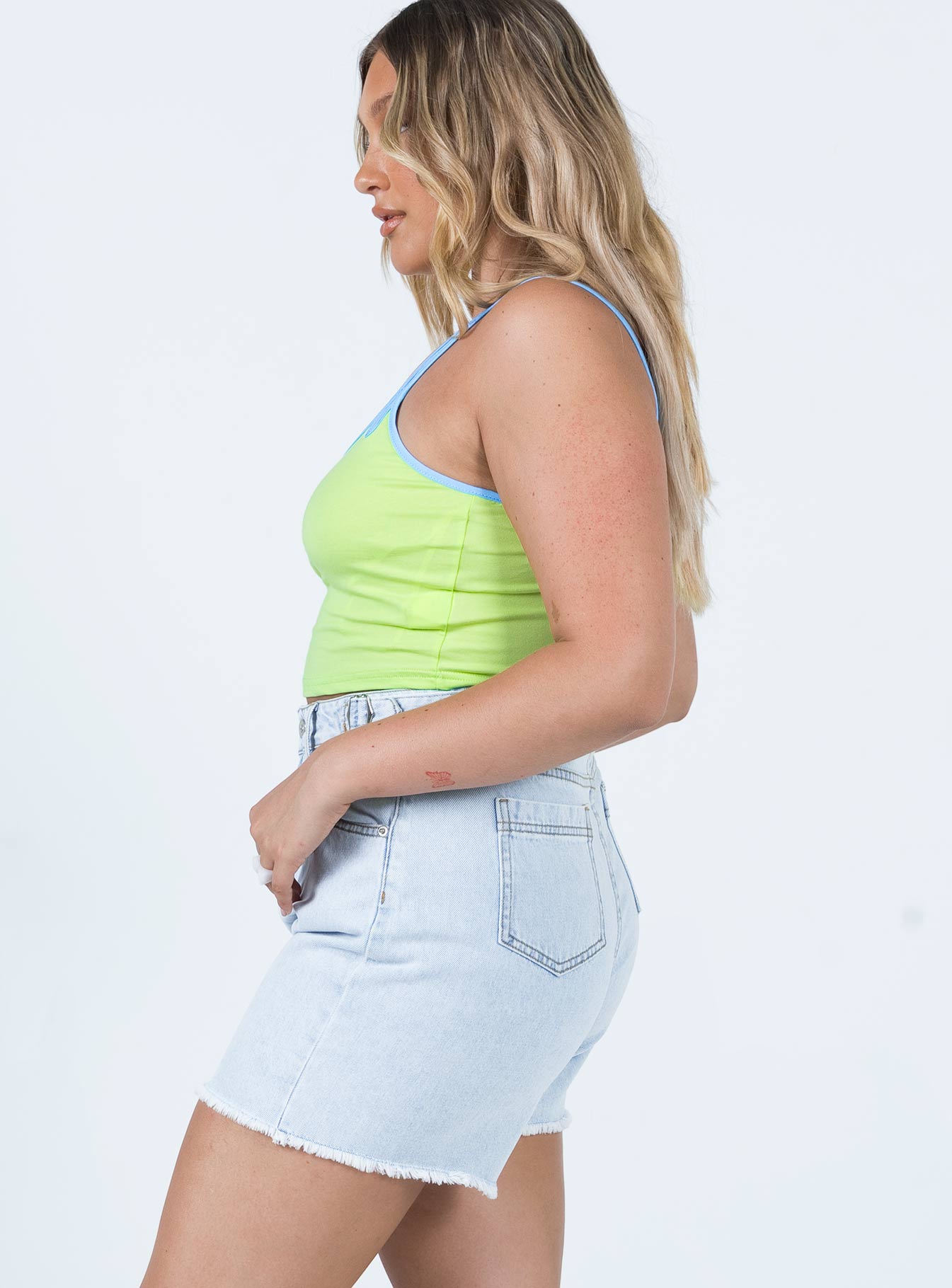 Bermuda Waist Adjustor Denim Shorts - Image 3