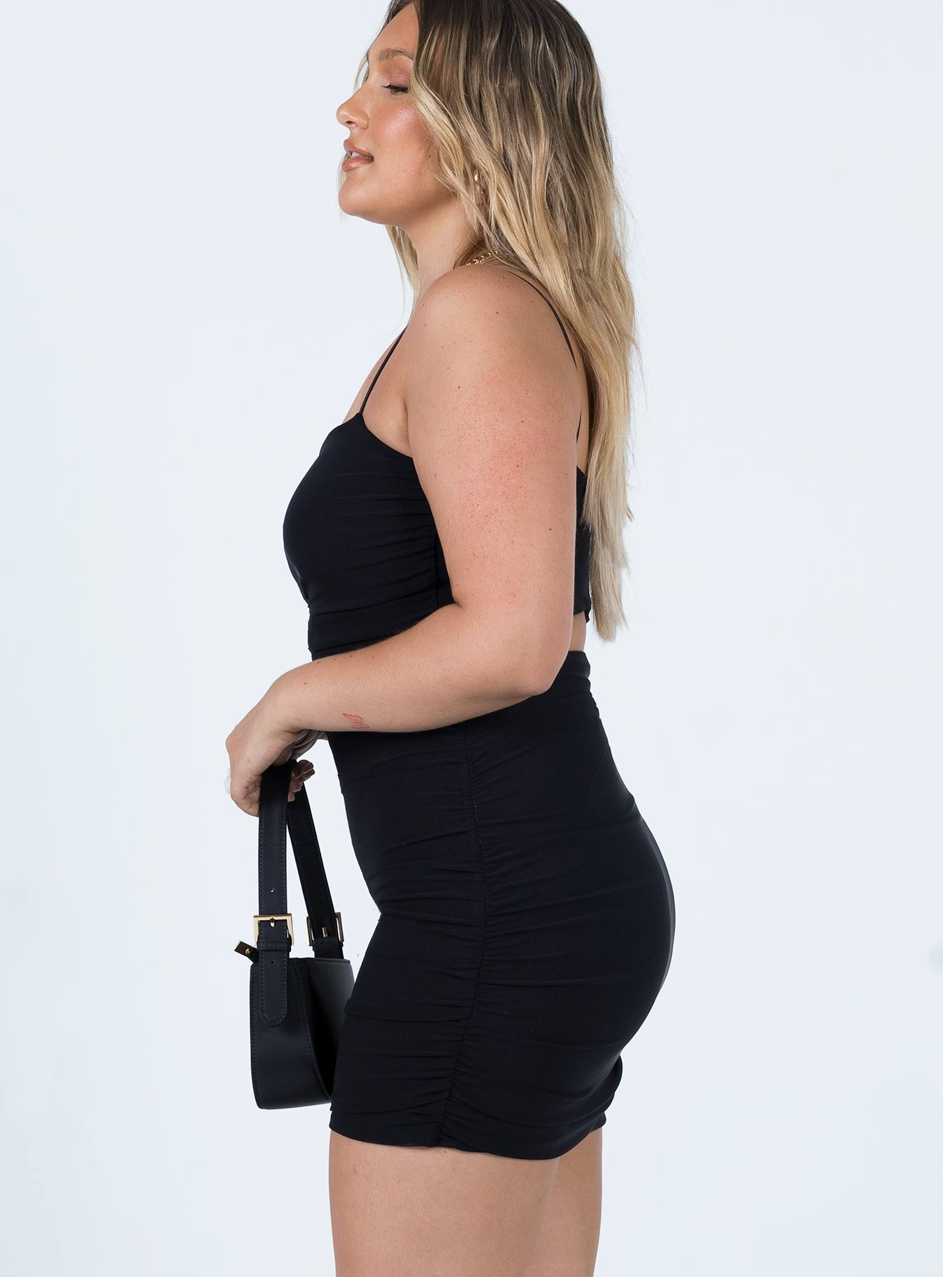 Holloway Wishes Mini Dress Black - Image 4