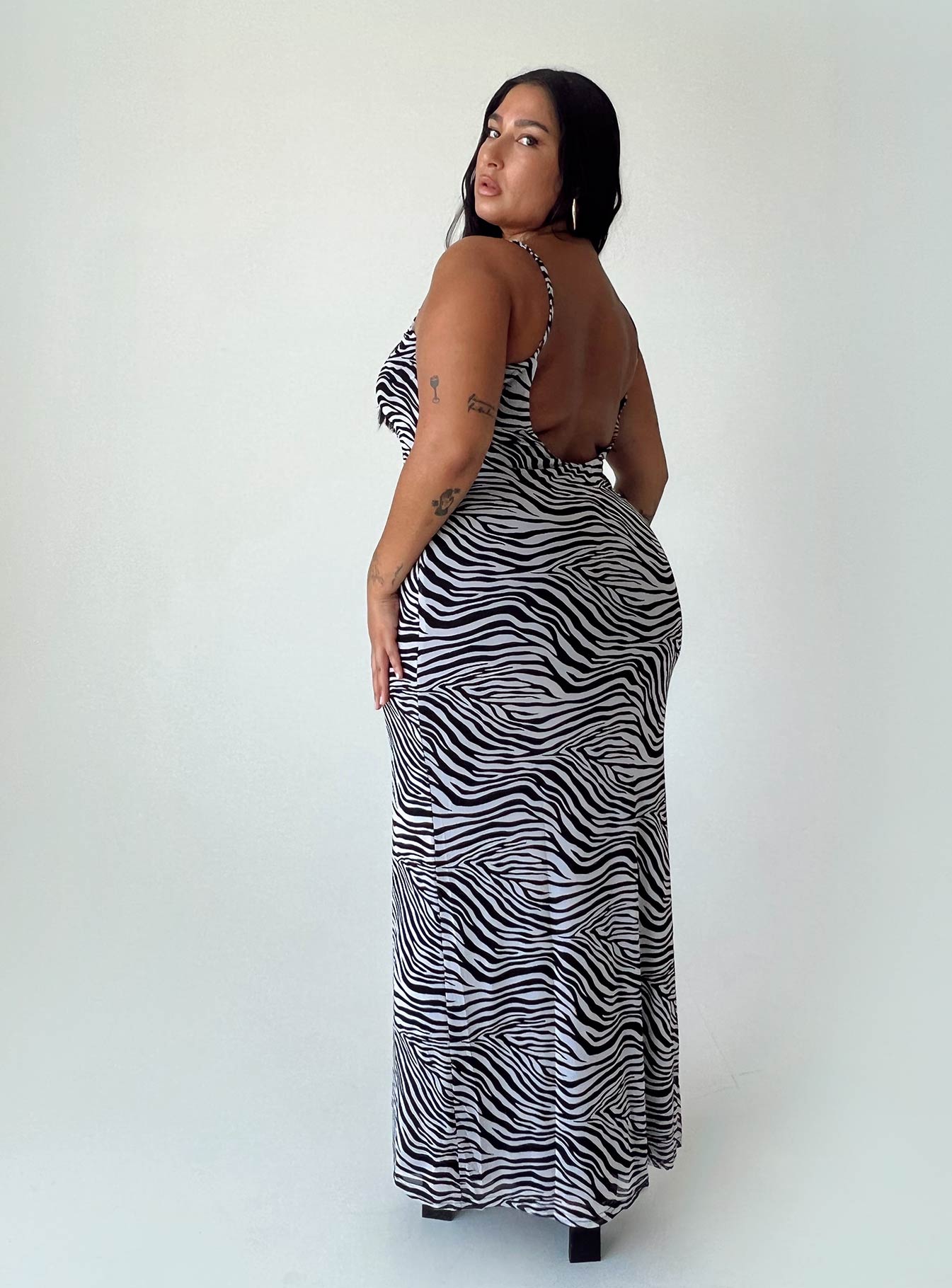 Knox Maxi Dress Zebra Curve - Image 3