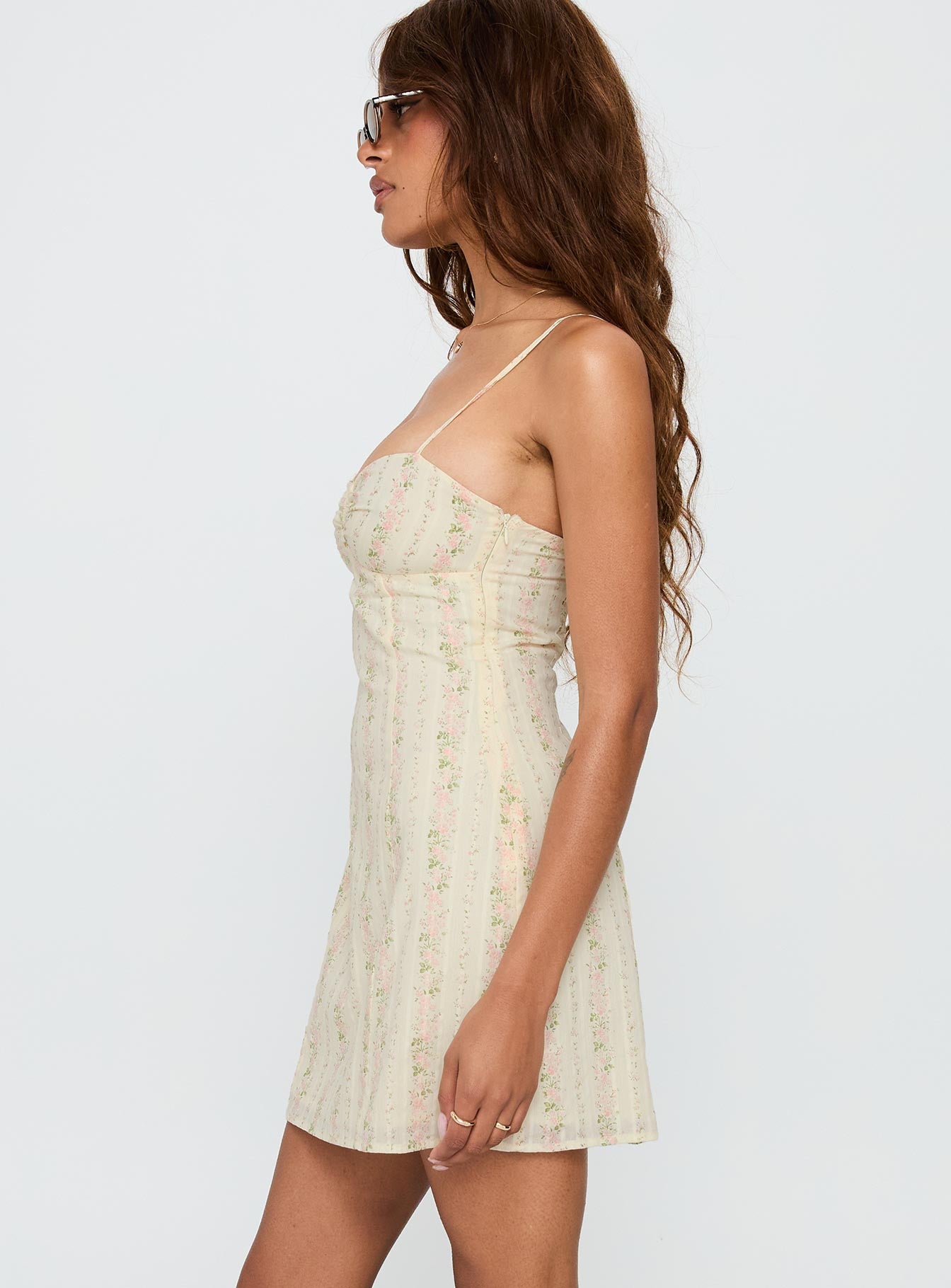 Peppie Mini Dress Multi Floral - Image 4