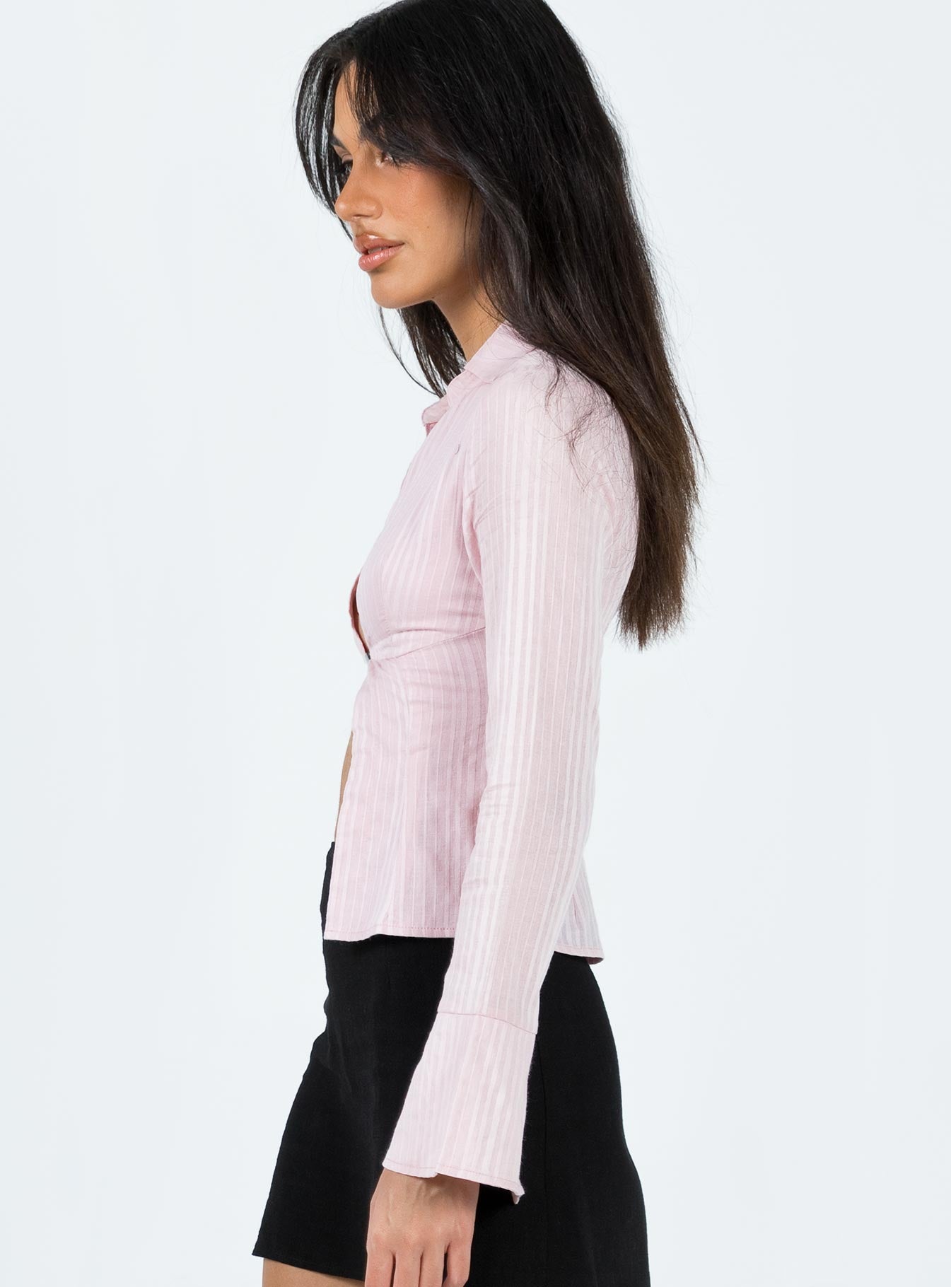 Niana Long Sleeve Top Pink - Image 4