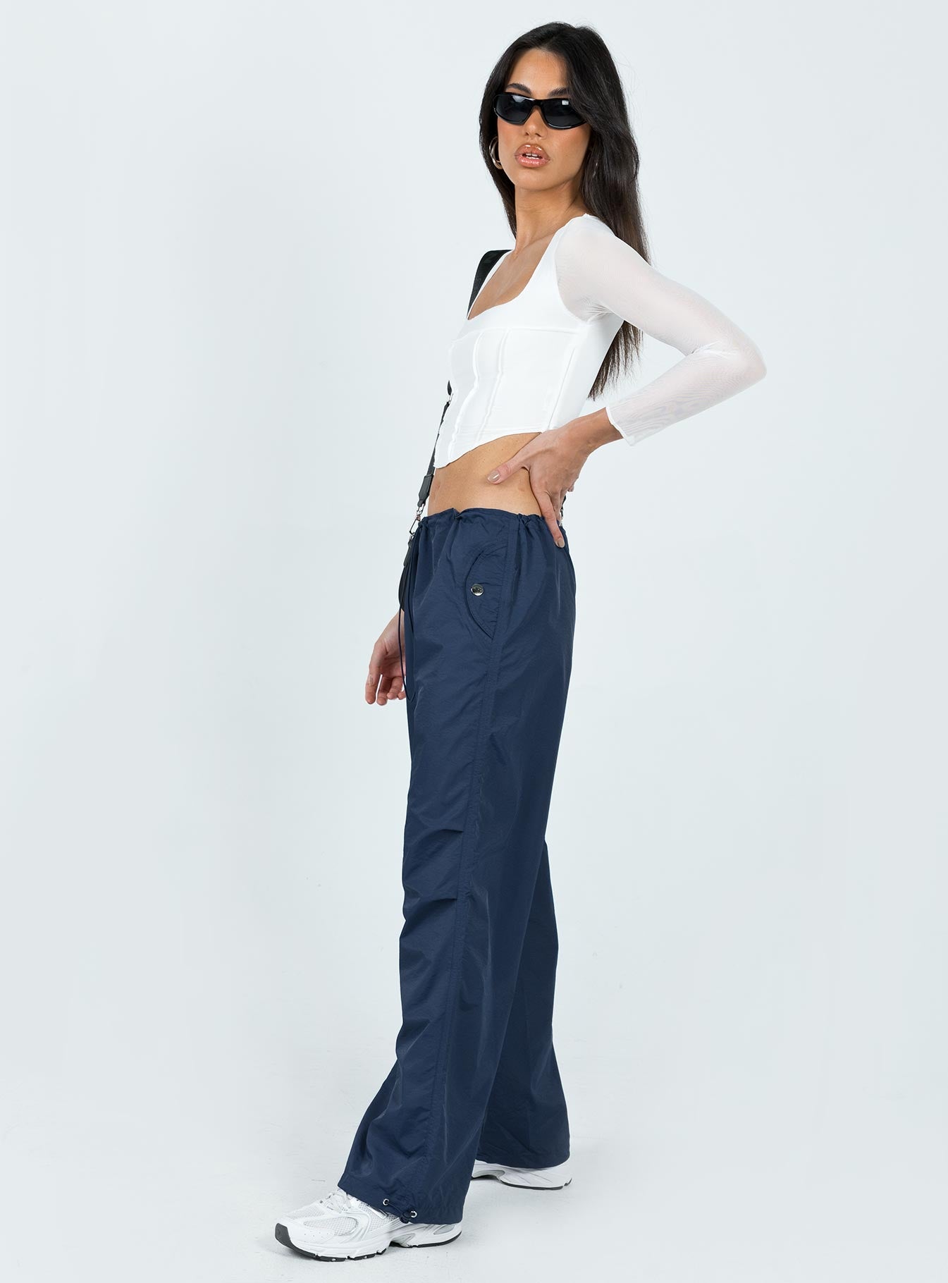 Clydel Pants Navy - Image 4