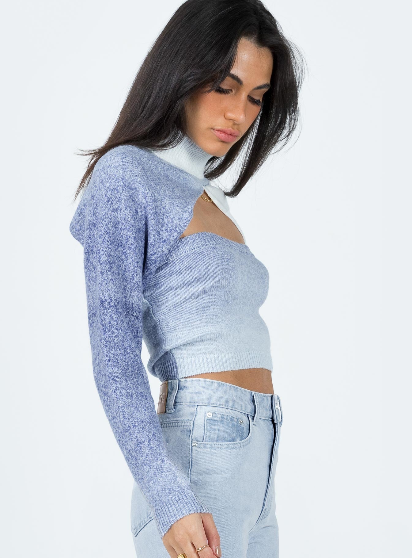 Taggart Two Piece Sweater Blue - Image 3