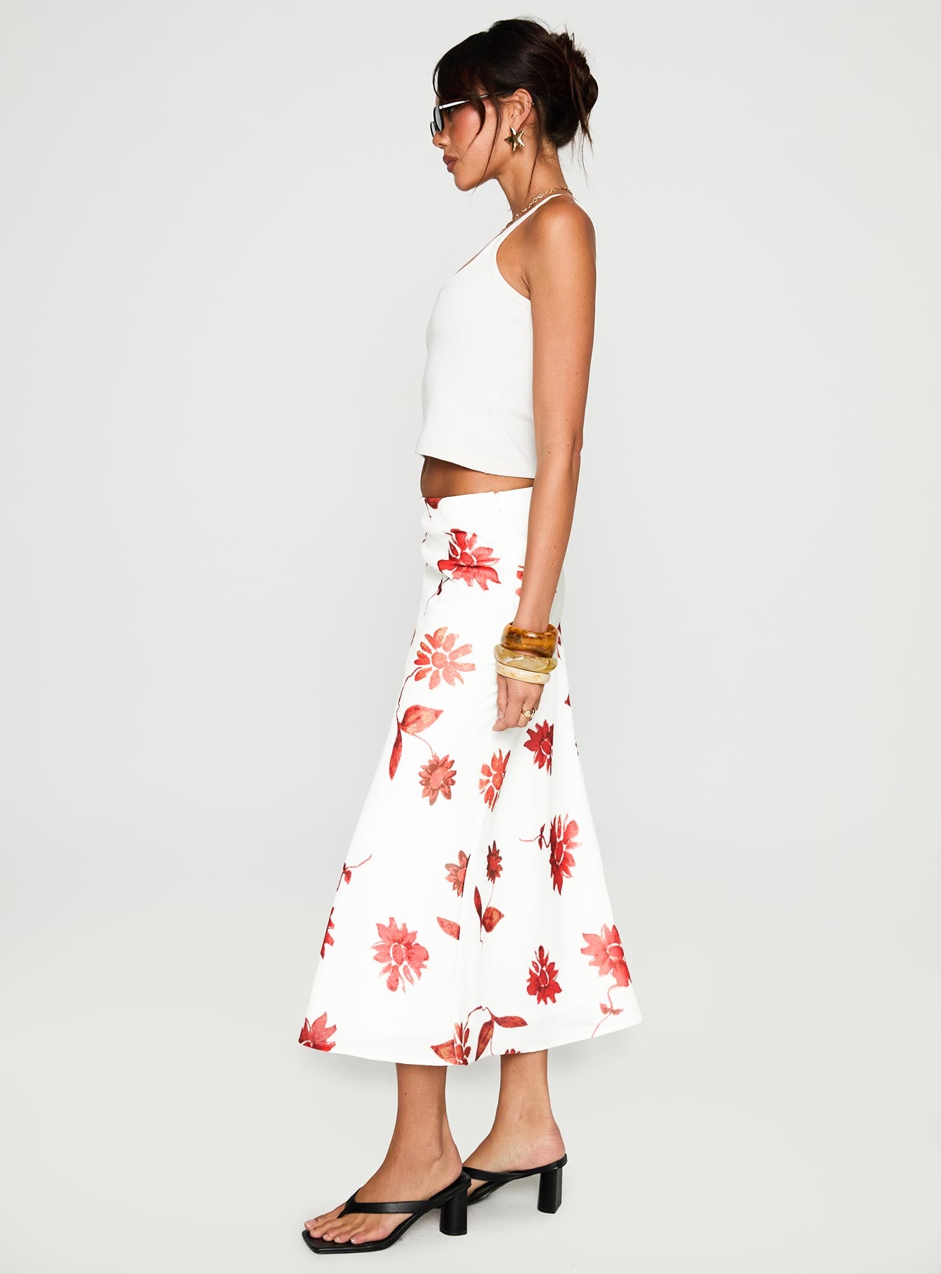 Sun Soaked Midi Skirt Multi - Image 4