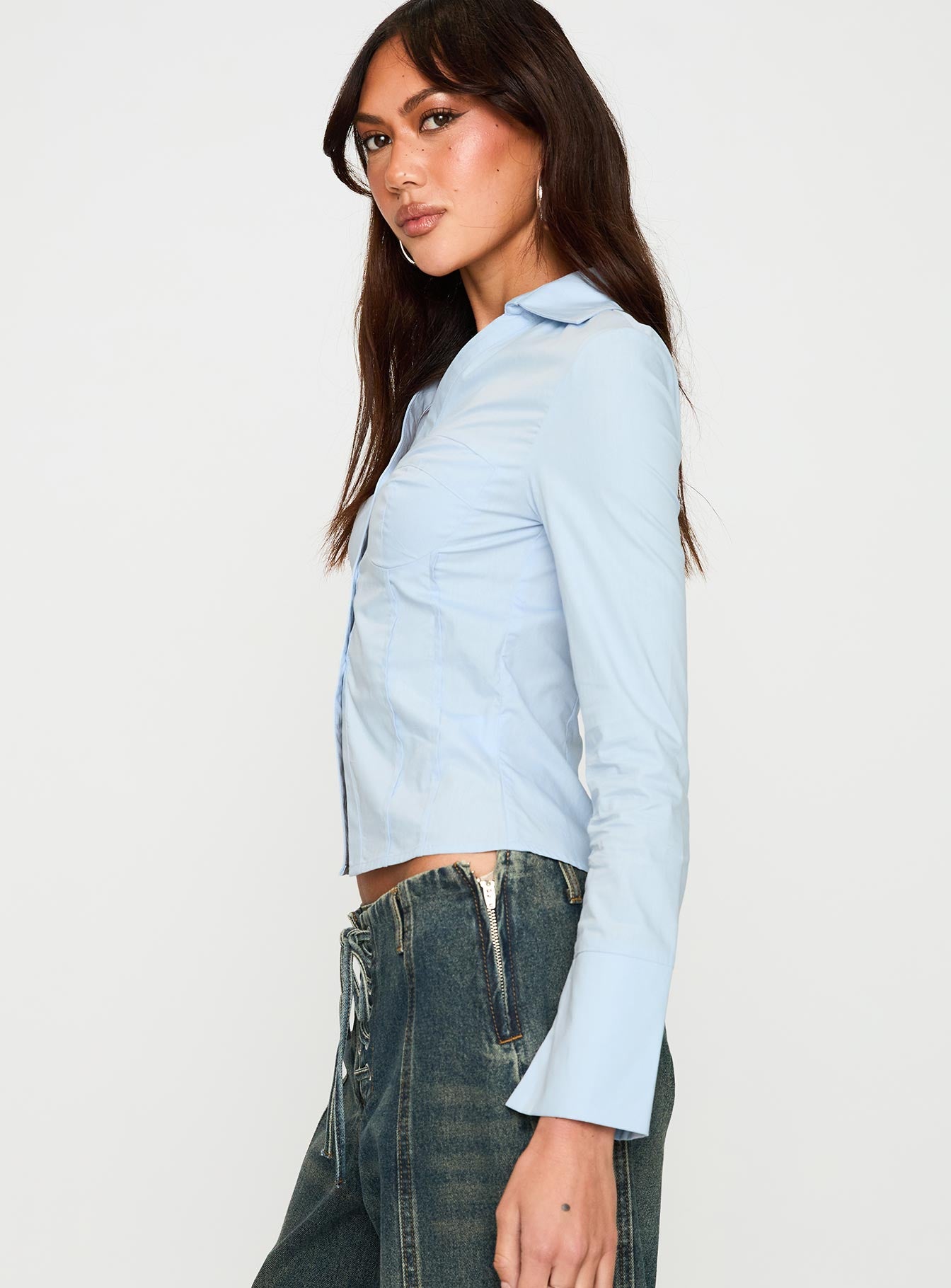 Zifa Shirt Blue - Image 4