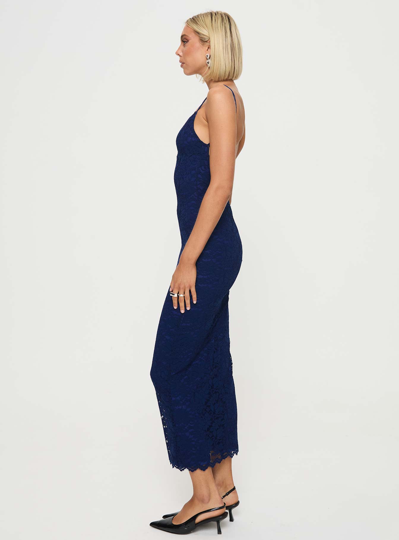 Khalani Maxi Dress Navy - Image 4