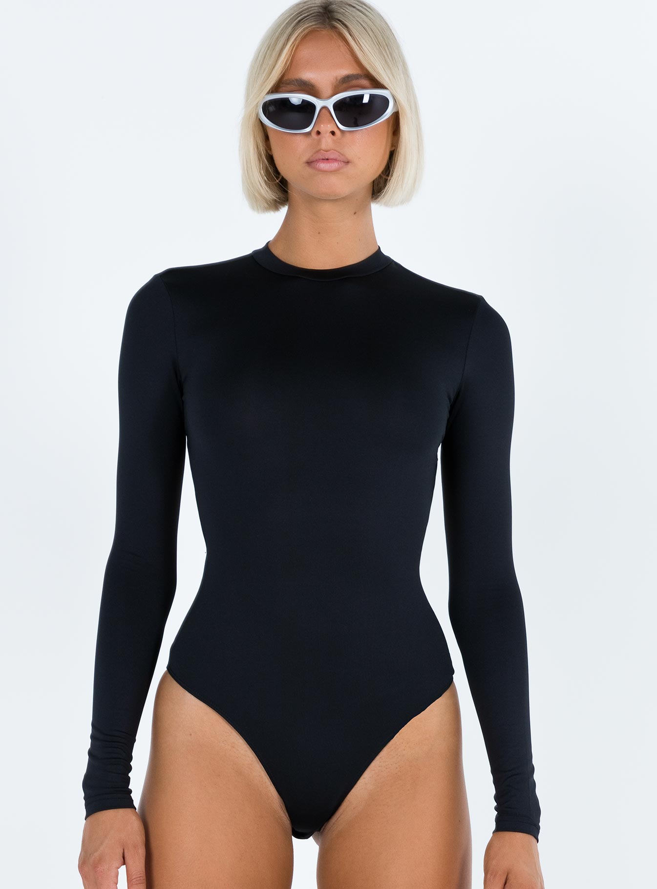 Tarrick High Neck Bodysuit Black - Image 4
