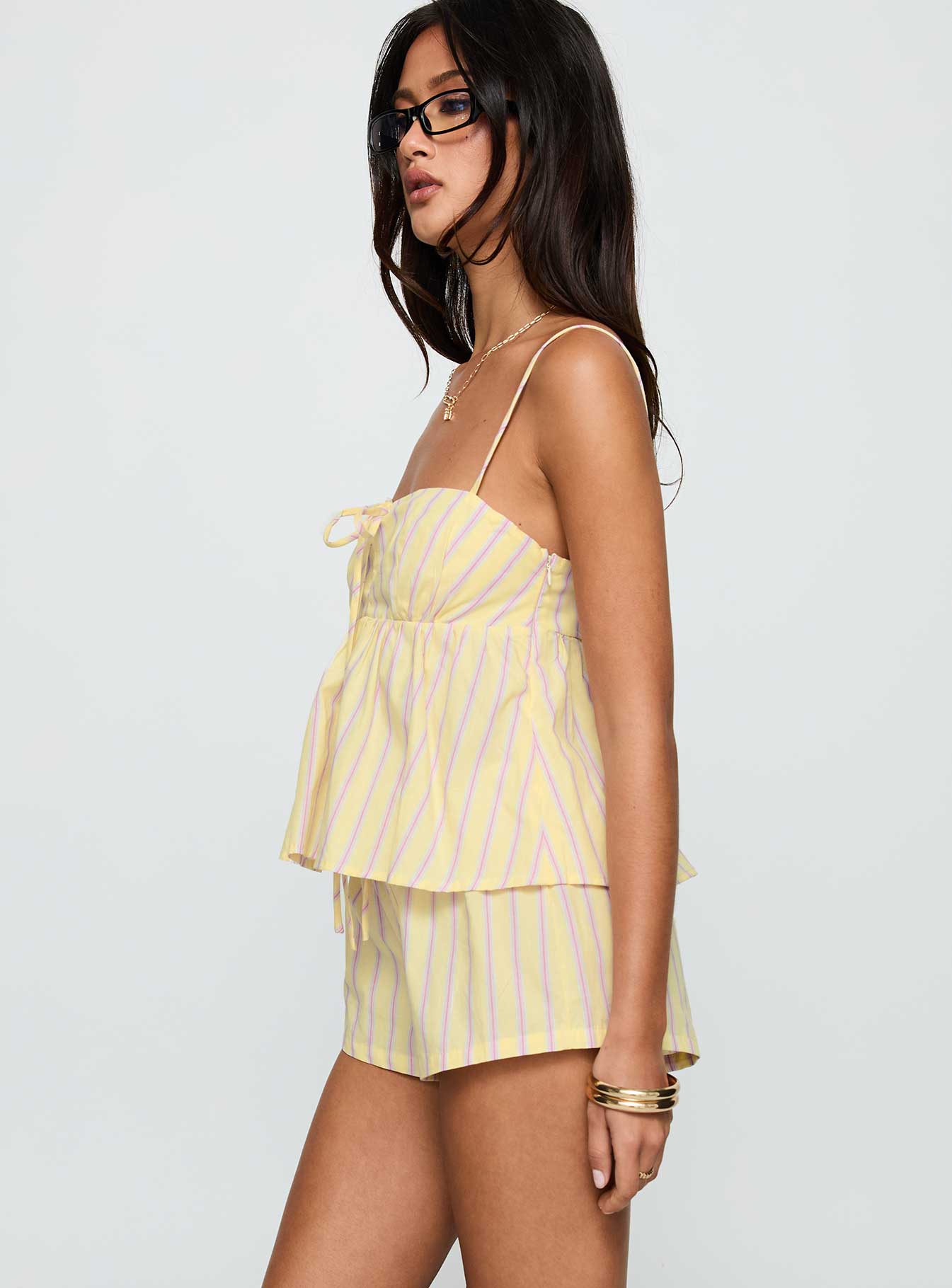 Solaris Cotton Relaxed Set Yellow - Image 4