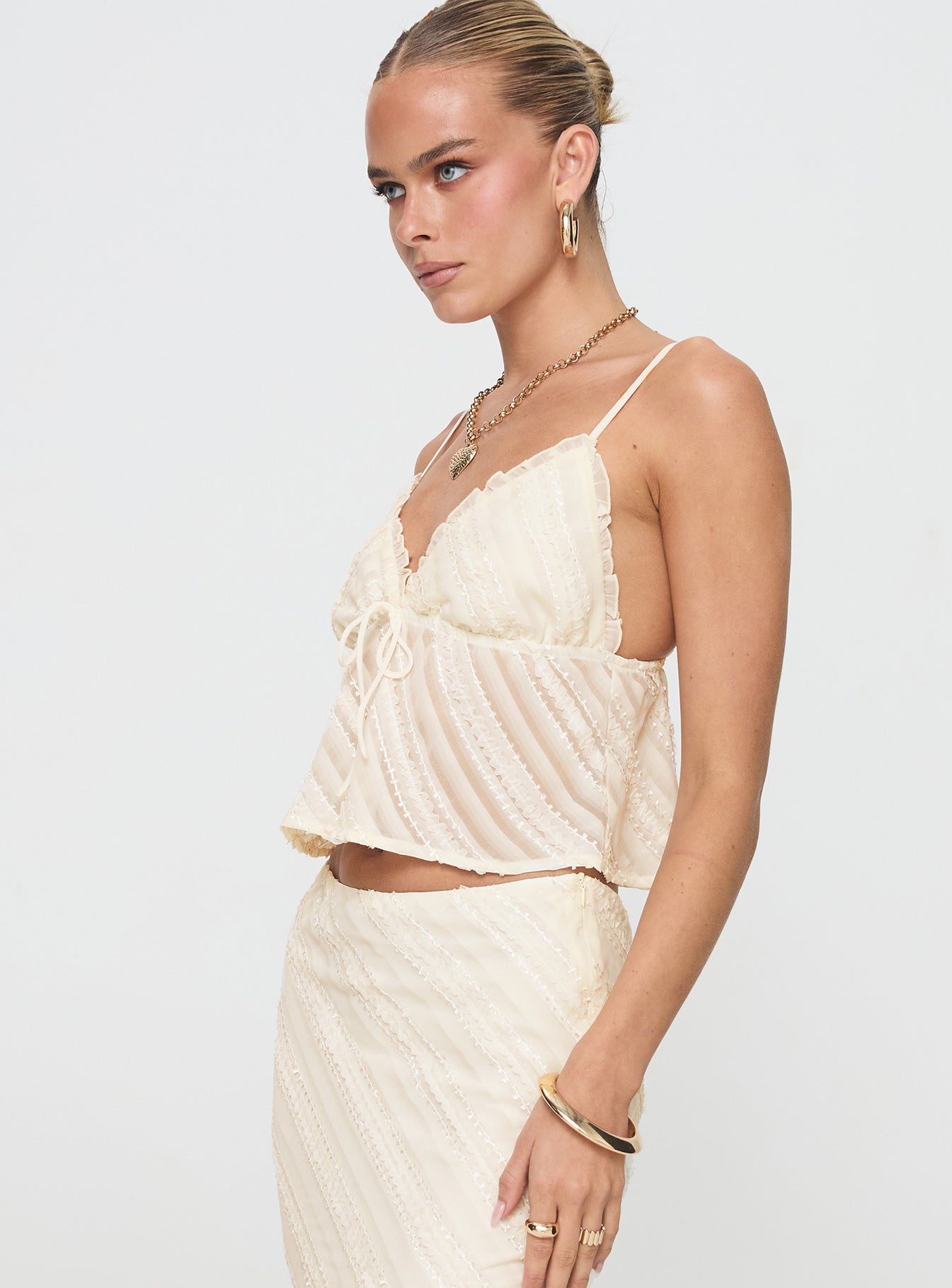 Jacintha Top Cream - Image 4