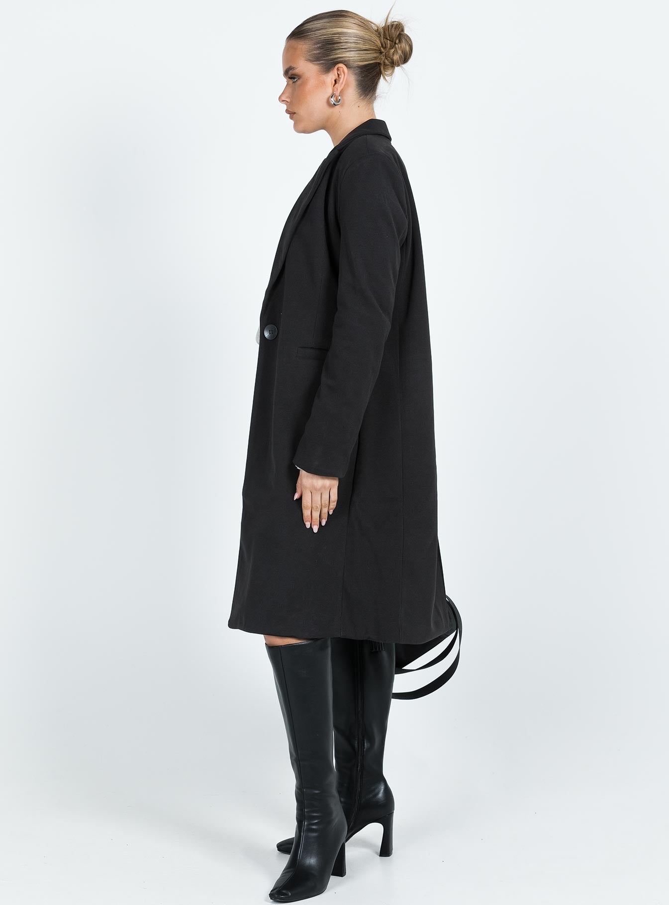 Belgium Coat Black - Image 5