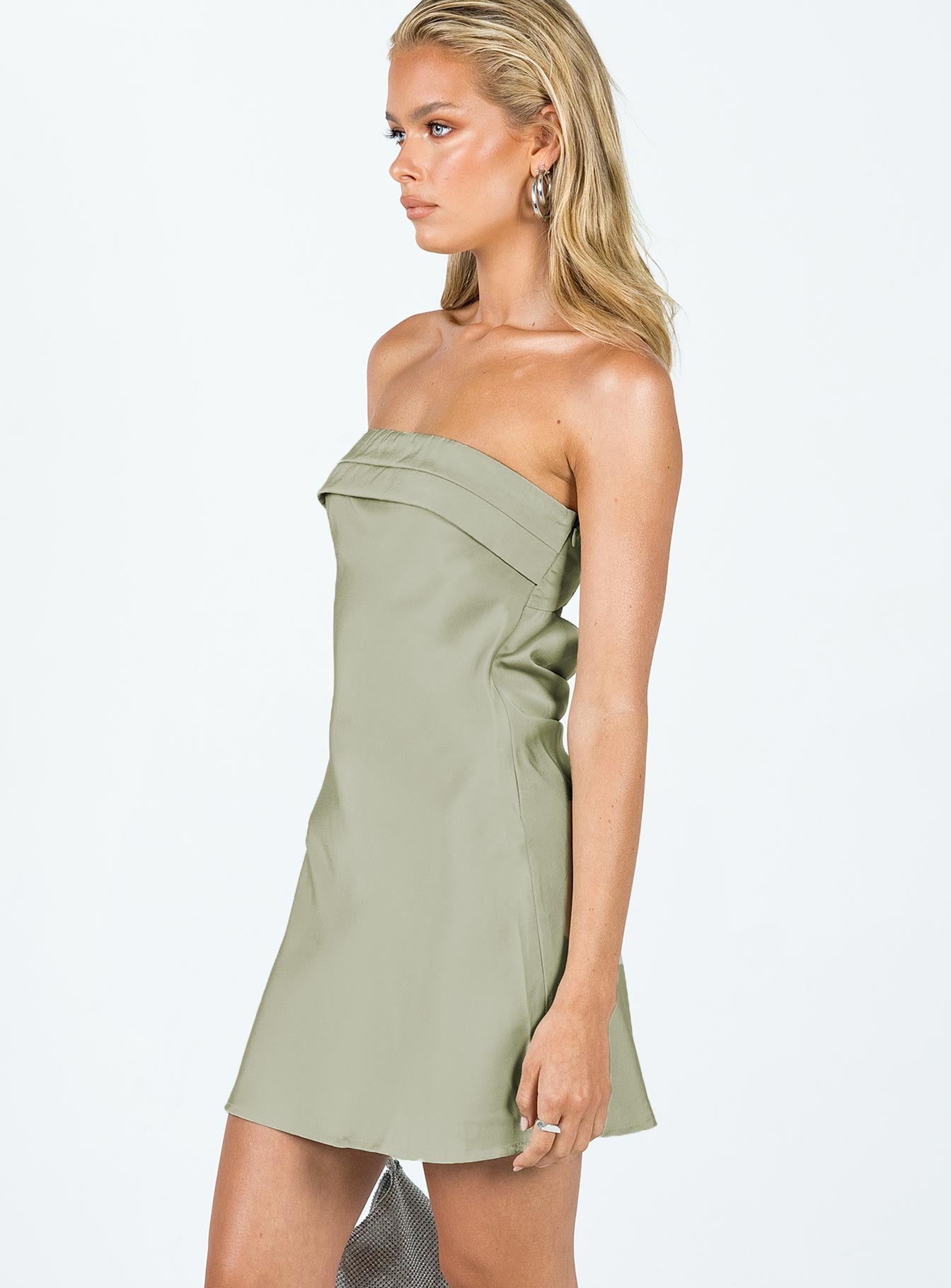 Phillipa Mini Dress Sage - Image 5