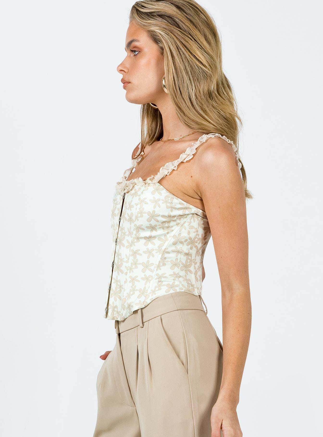 Searle Floral Corset Multi - Image 4