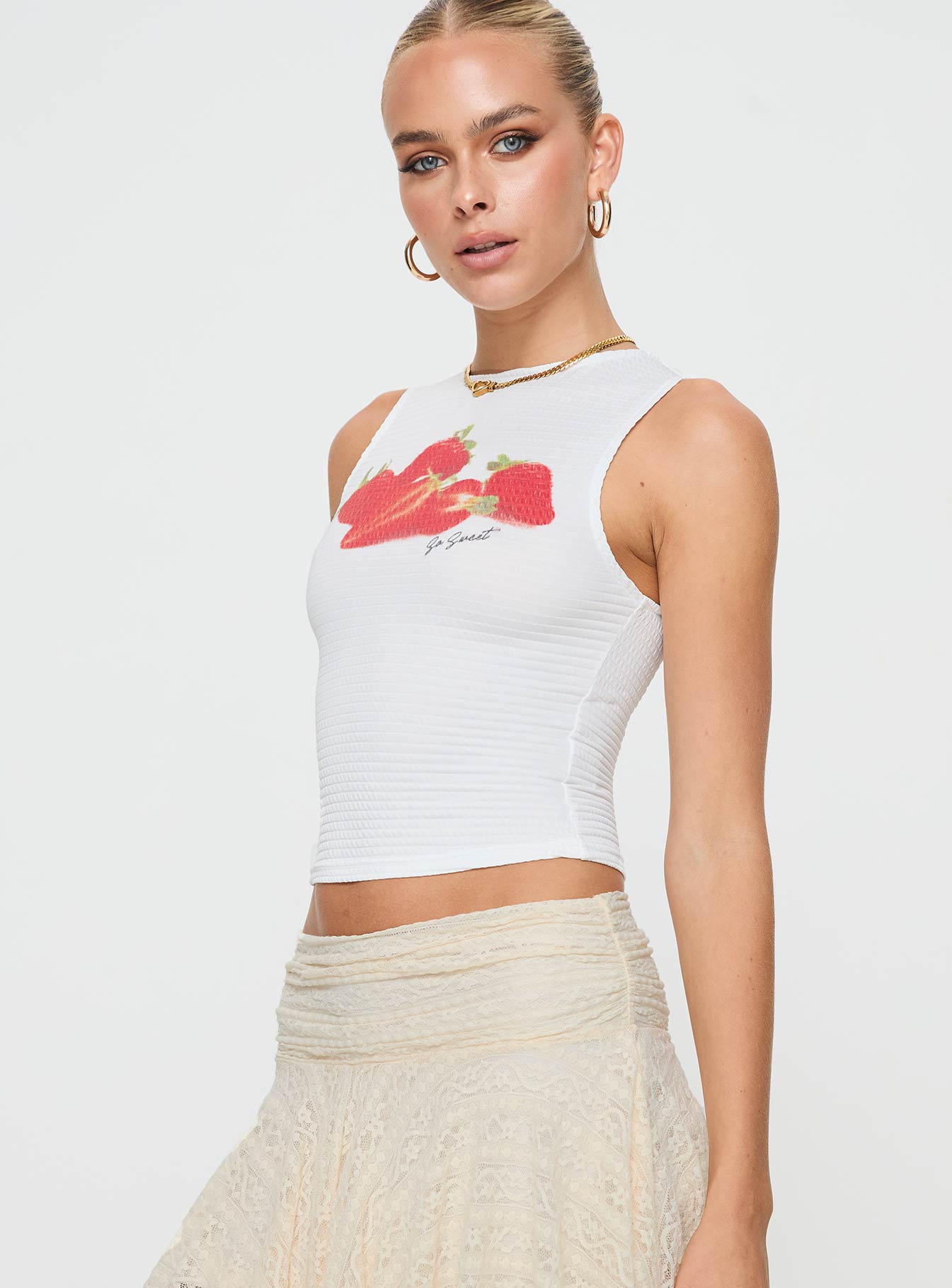 Oh So Sweet Top White - Image 4