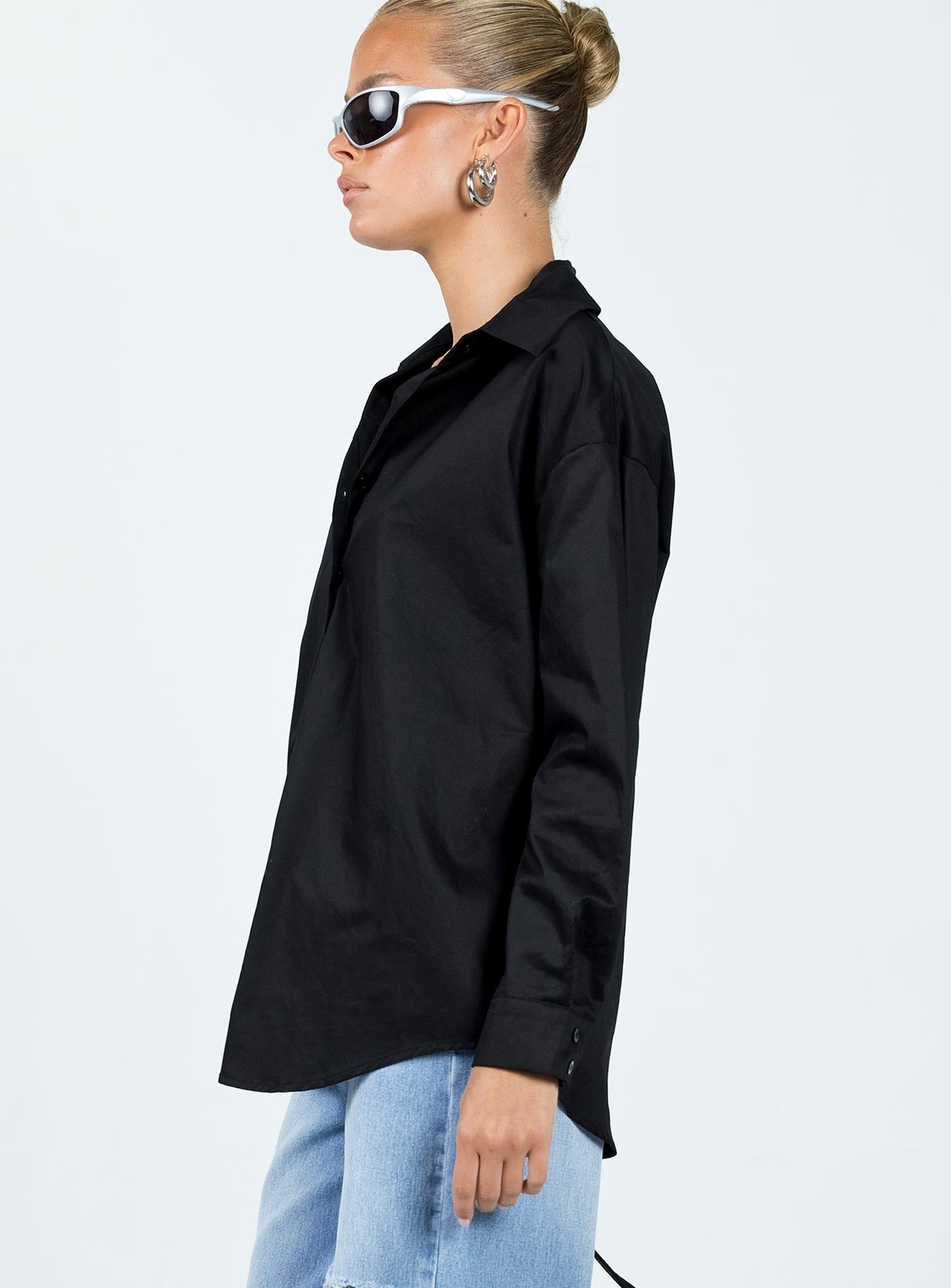 Hexon Shirt Black - Image 4