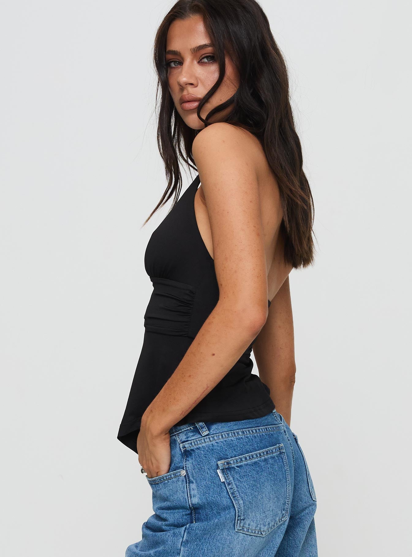 Averee Halter Top Black - Image 4