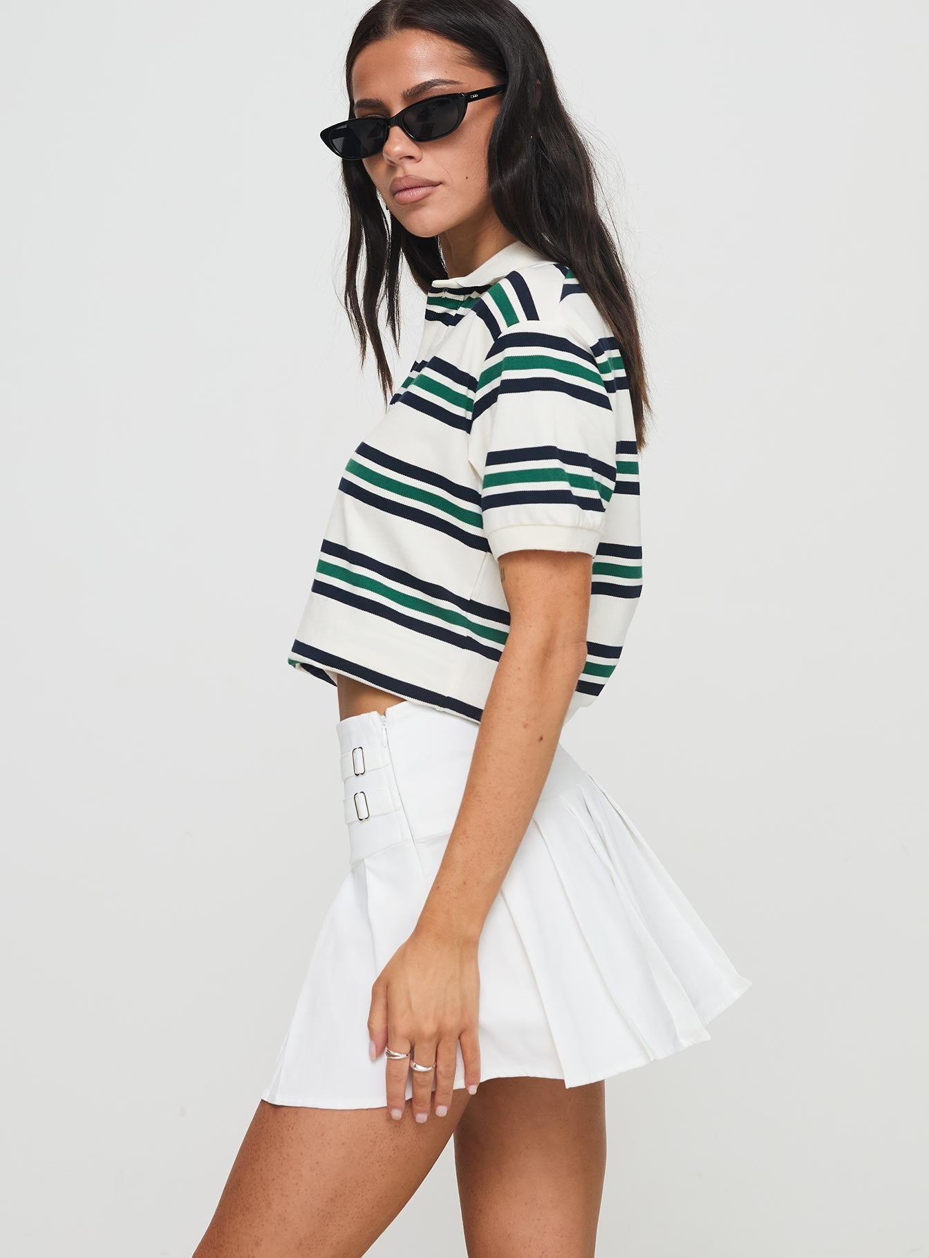 Cartwright Mini Skirt White - Image 4